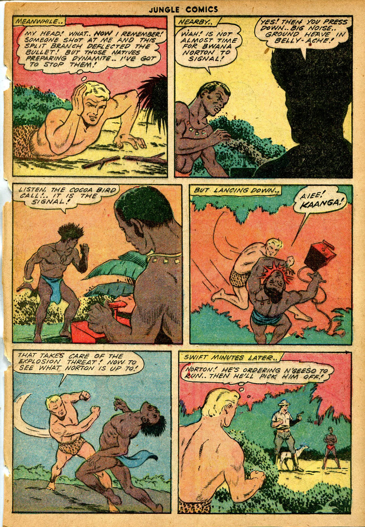 Read online Jungle Comics comic -  Issue #52 - 13