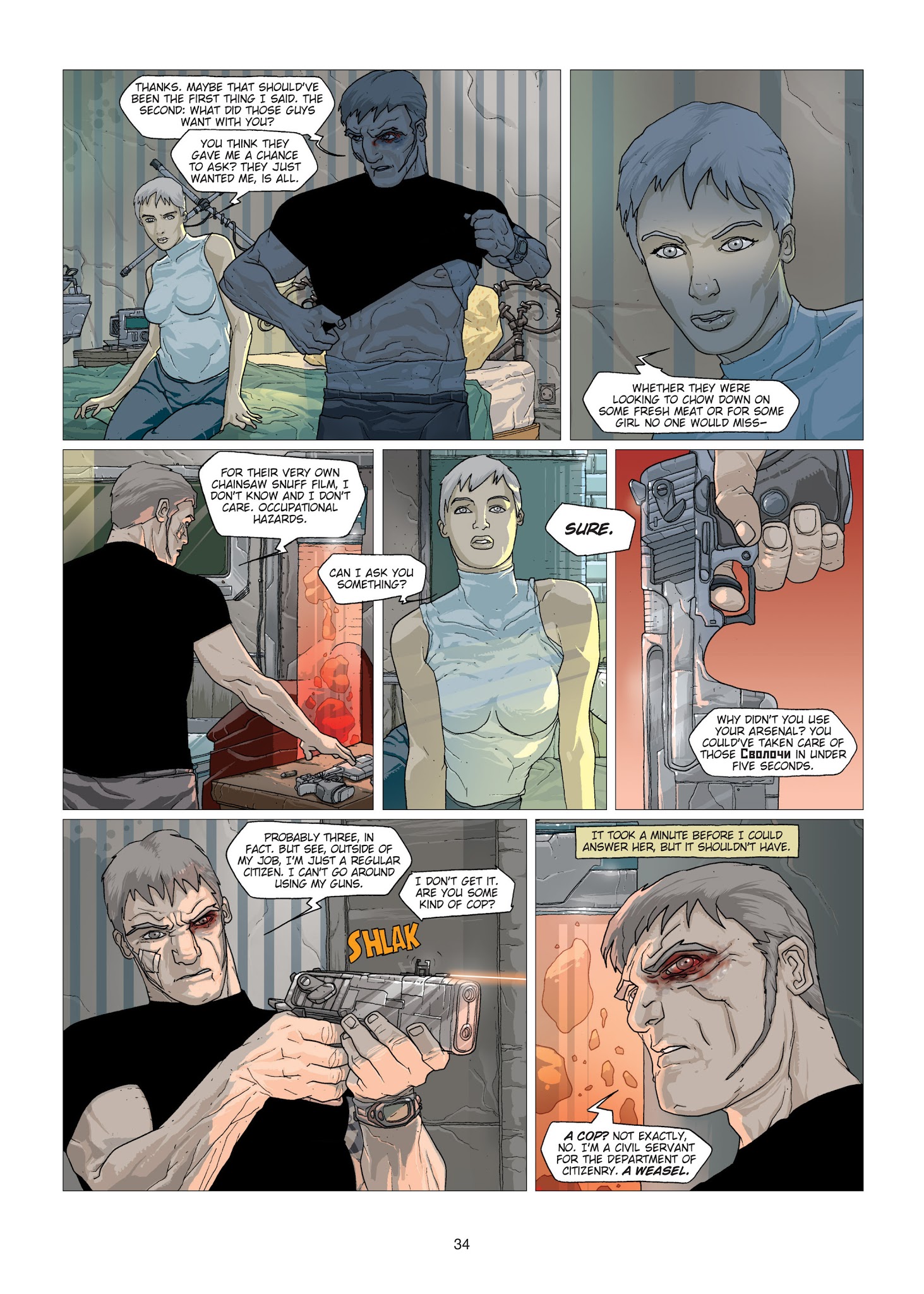 Read online The Centron Files comic -  Issue #1 - 34