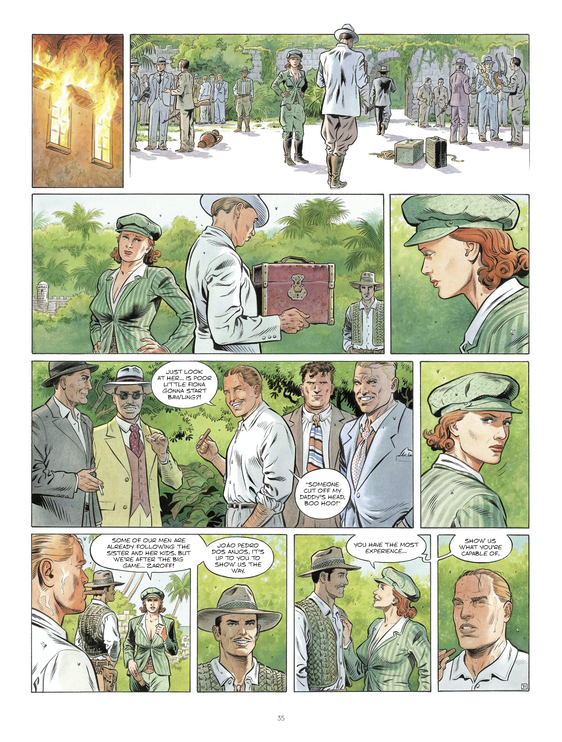Read online Zaroff comic -  Issue # TPB 1 - 36