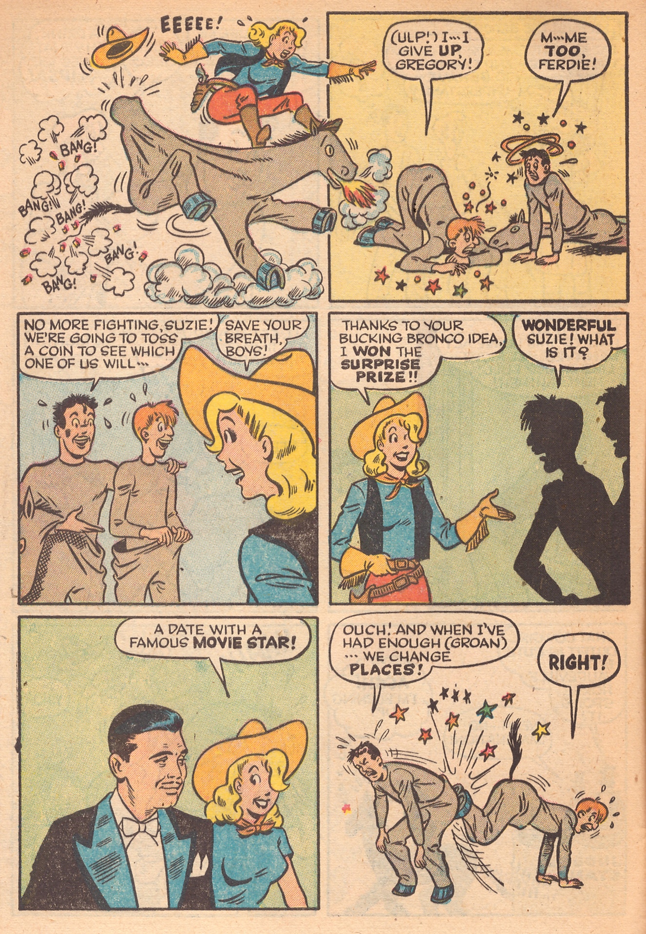Read online Suzie Comics comic -  Issue #67 - 10