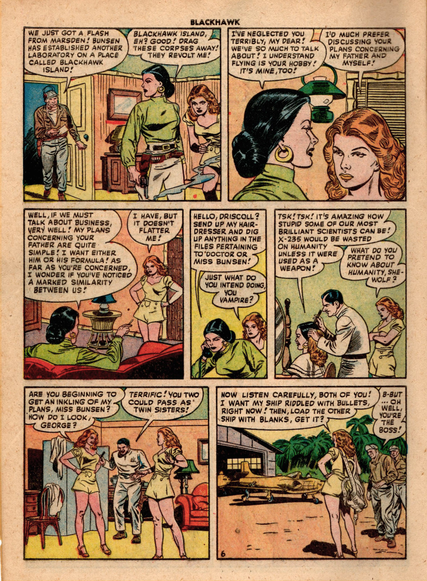 Read online Blackhawk (1957) comic -  Issue #21 - 8