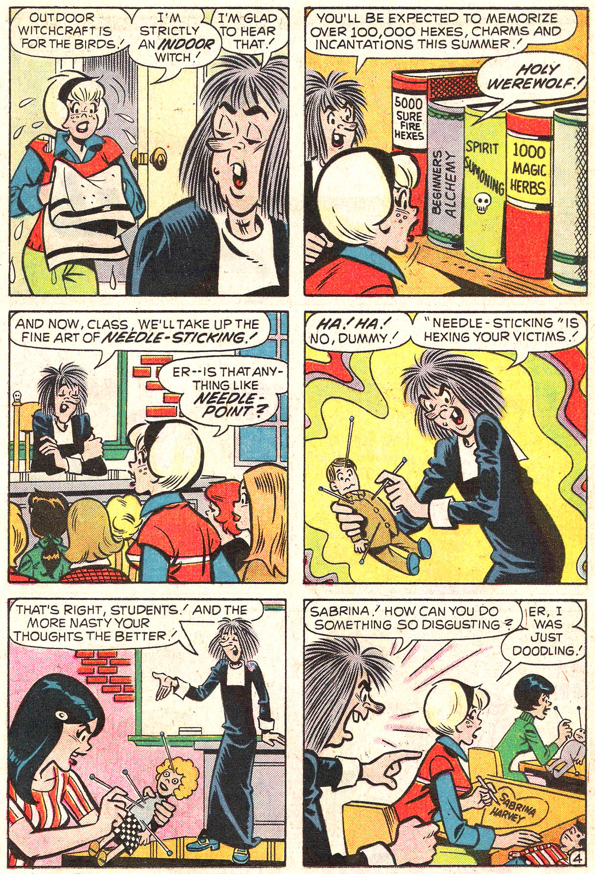Read online Sabrina The Teenage Witch (1971) comic -  Issue #28 - 23
