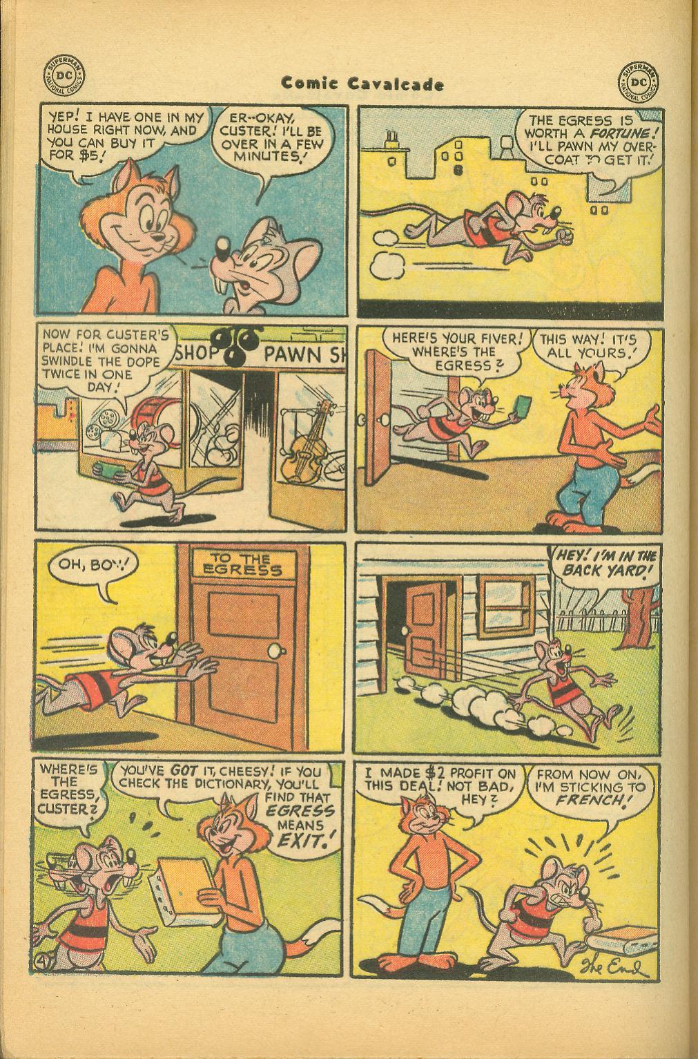 Read online Comic Cavalcade comic -  Issue #61 - 52