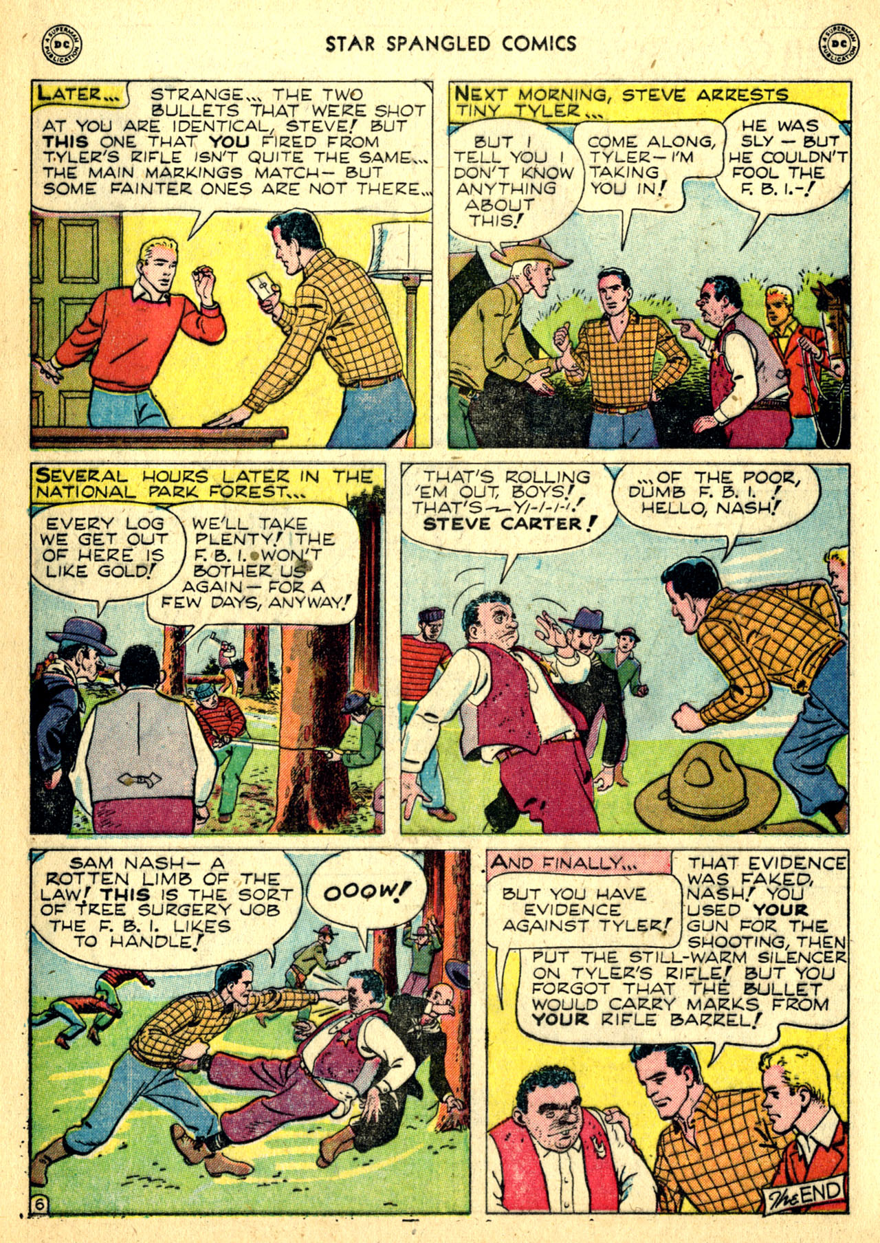 Read online Star Spangled Comics comic -  Issue #93 - 22