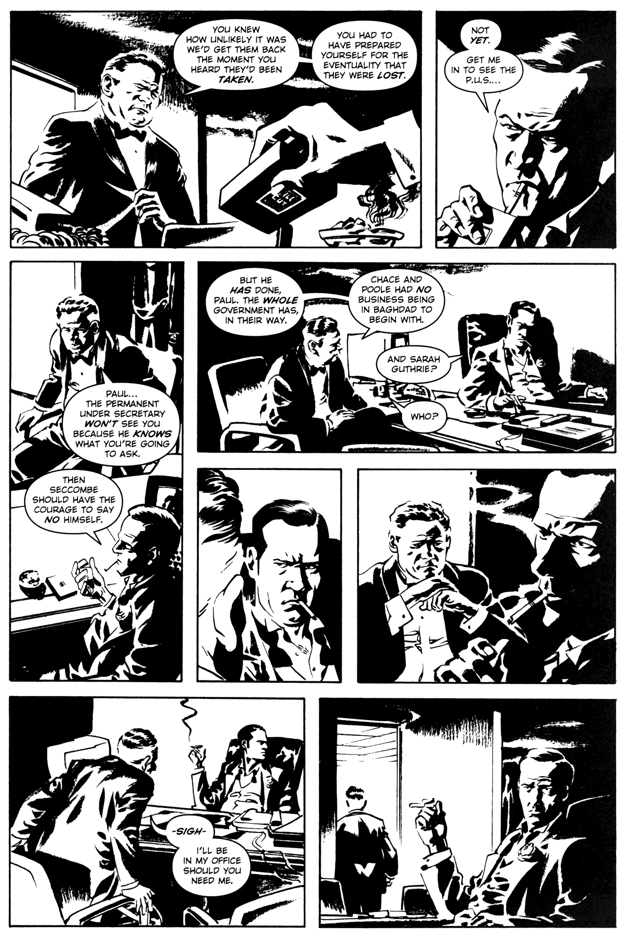 Read online Queen & Country comic -  Issue #32 - 18