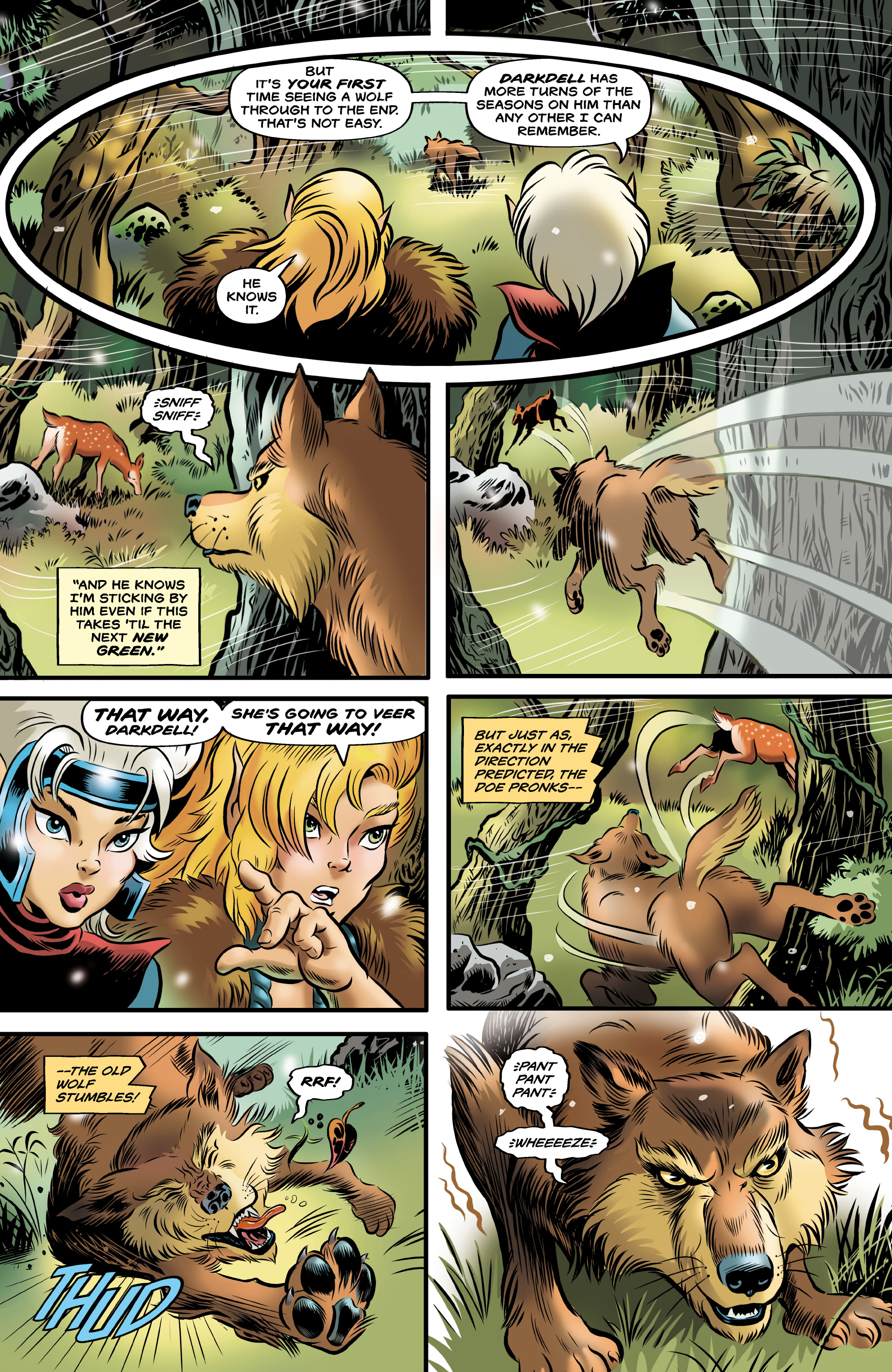 Read online Elfquest: Stargazer's Hunt comic -  Issue #3 - 19