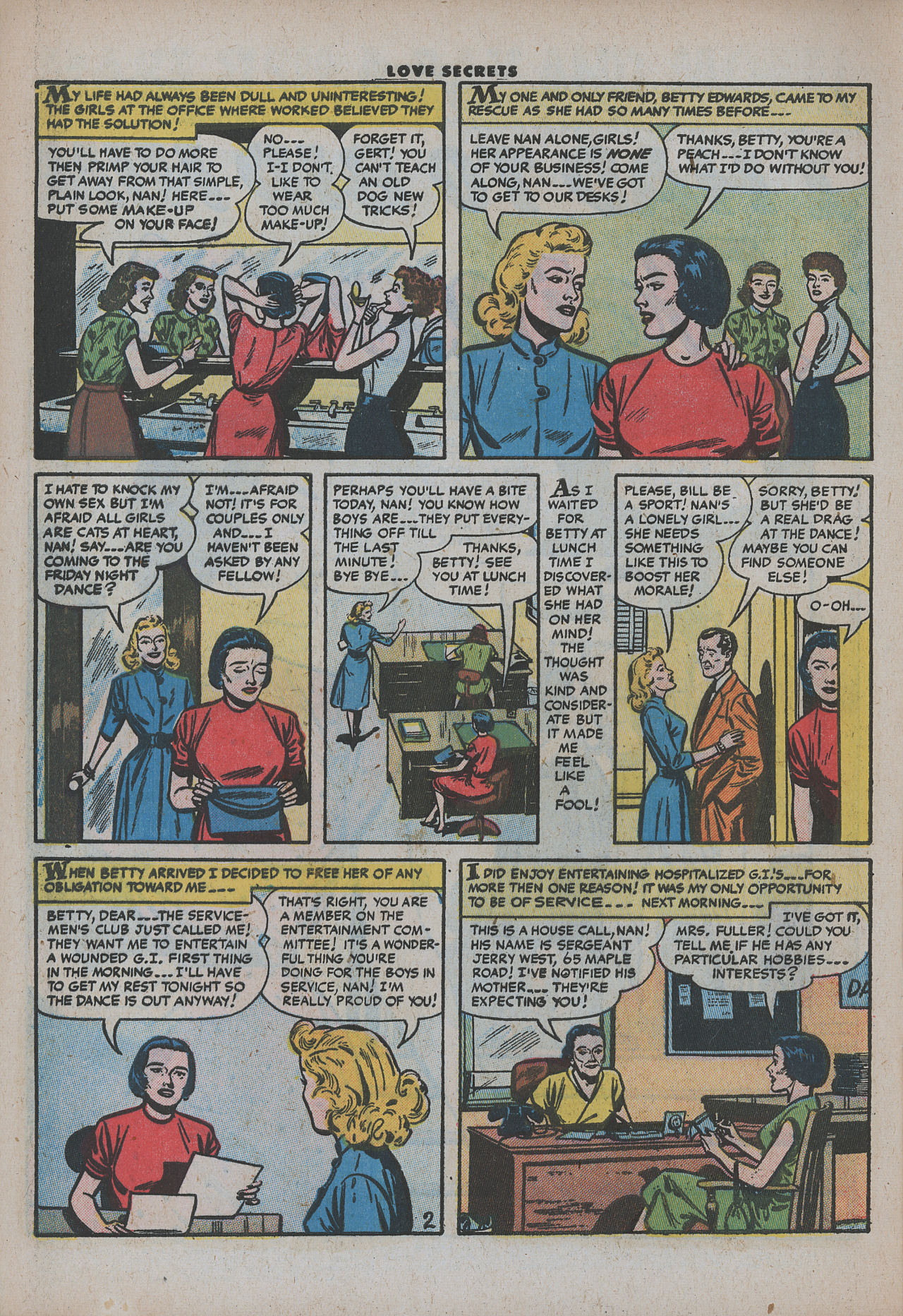 Read online Love Secrets (1953) comic -  Issue #56 - 4