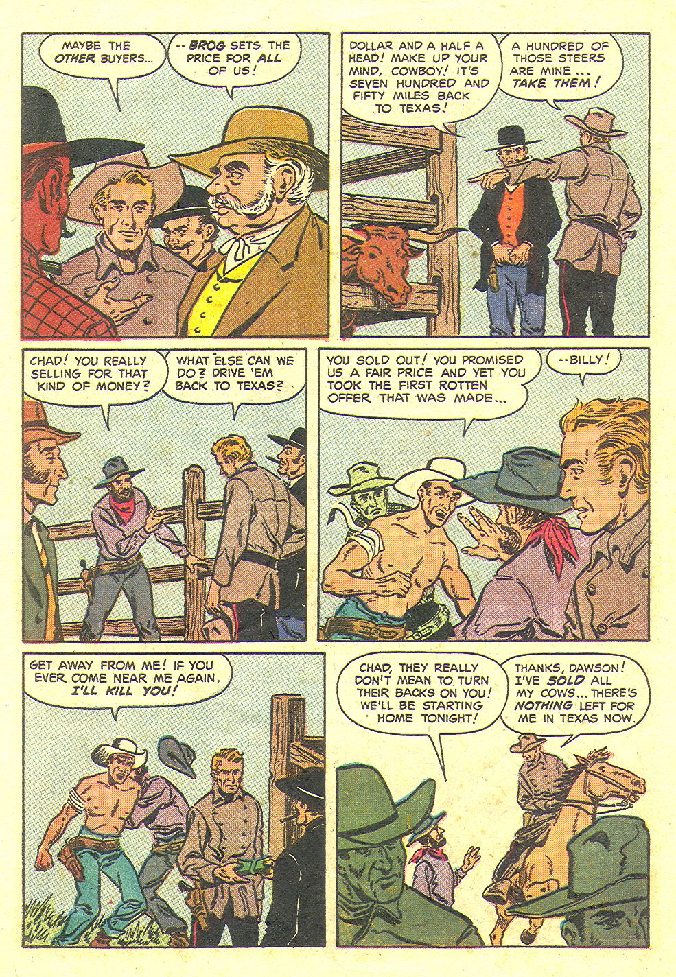 Read online Four Color Comics comic -  Issue #812 - 6