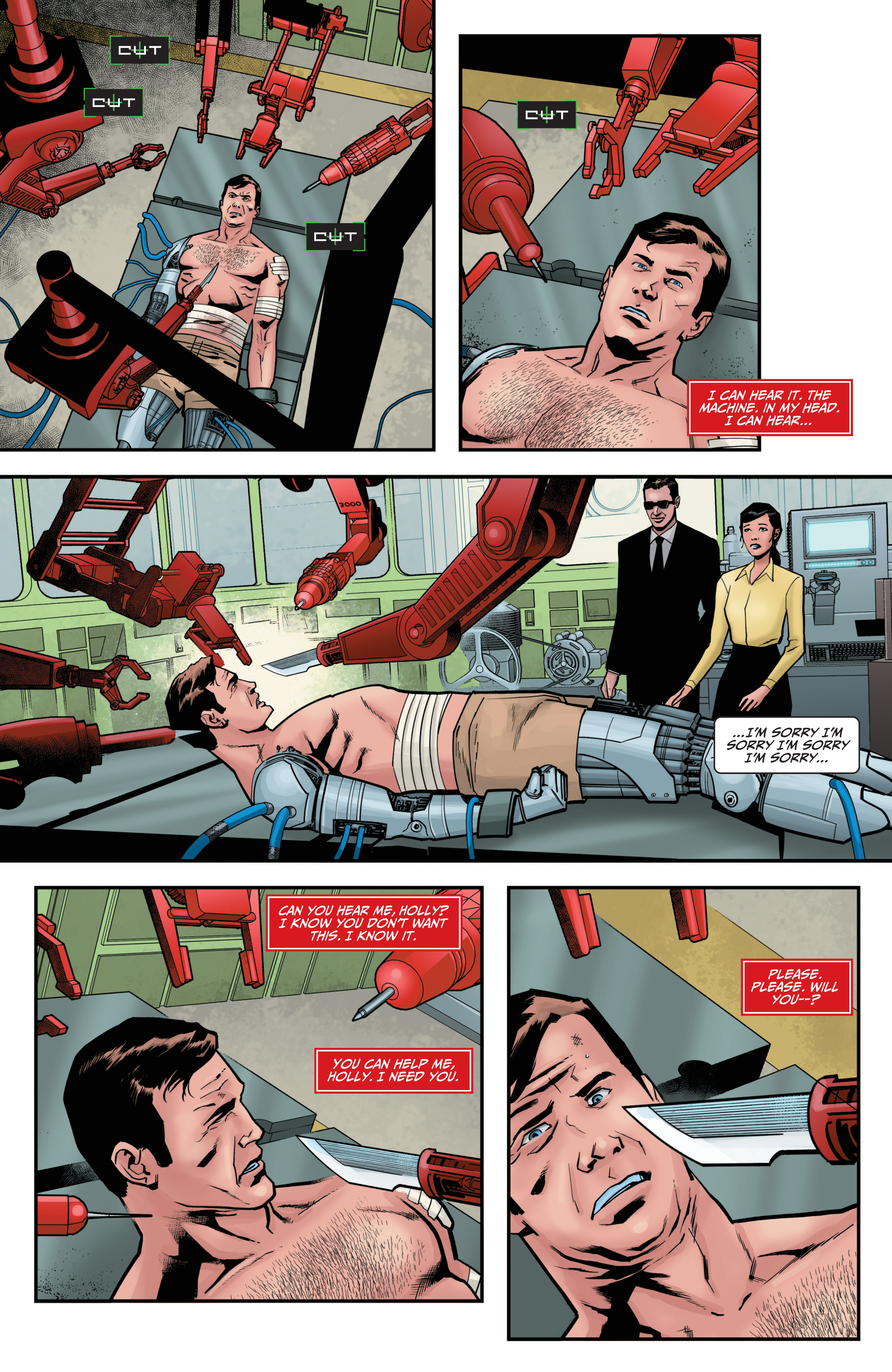 Read online The Six Million Dollar Man: Fall of Man comic -  Issue #5 - 6