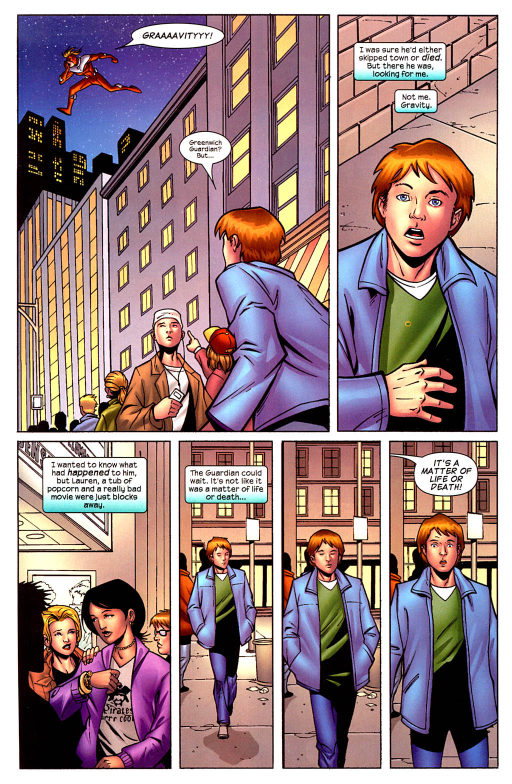 Read online Gravity comic -  Issue #4 - 5