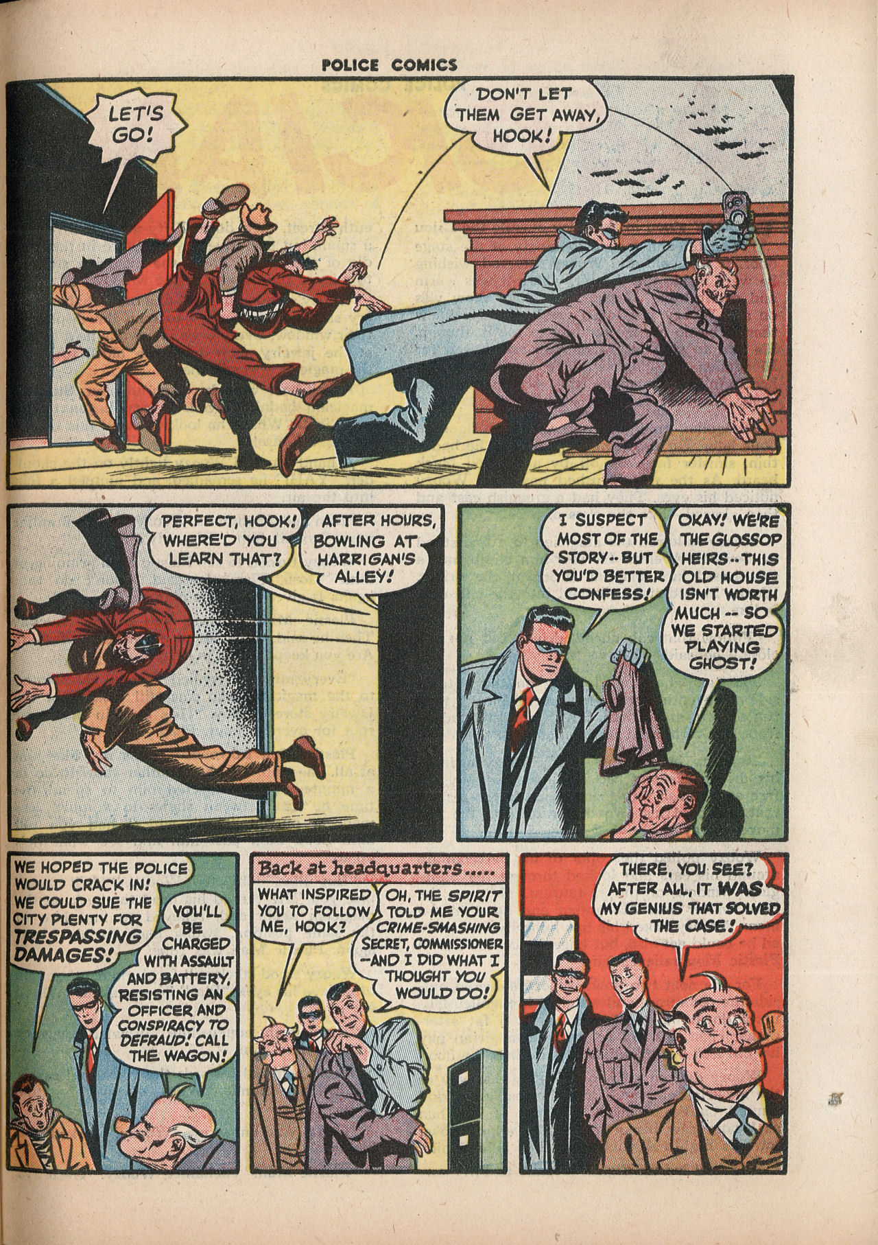 Read online Police Comics comic -  Issue #86 - 39