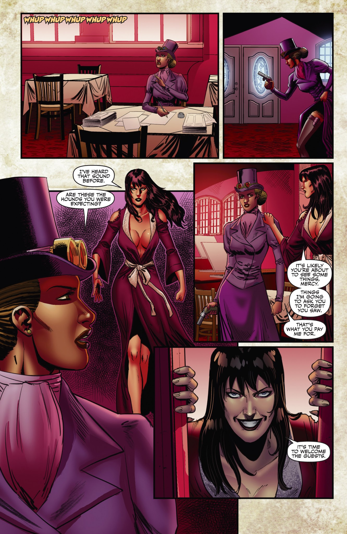 Read online Legenderry: Vampirella comic -  Issue #3 - 13