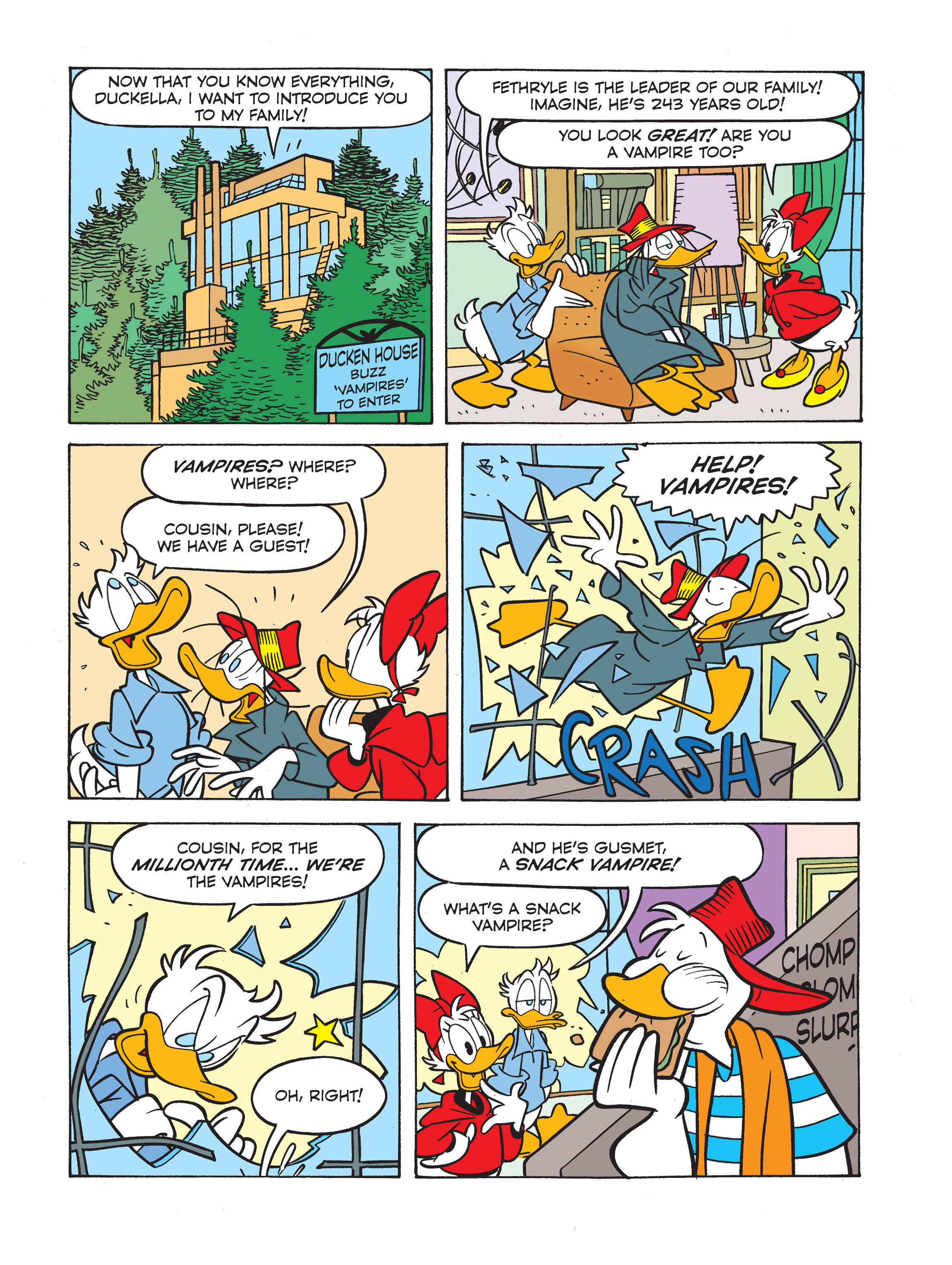 Read online Quacklight: Bewitching Vampires In Duckburg comic -  Issue # Full - 19