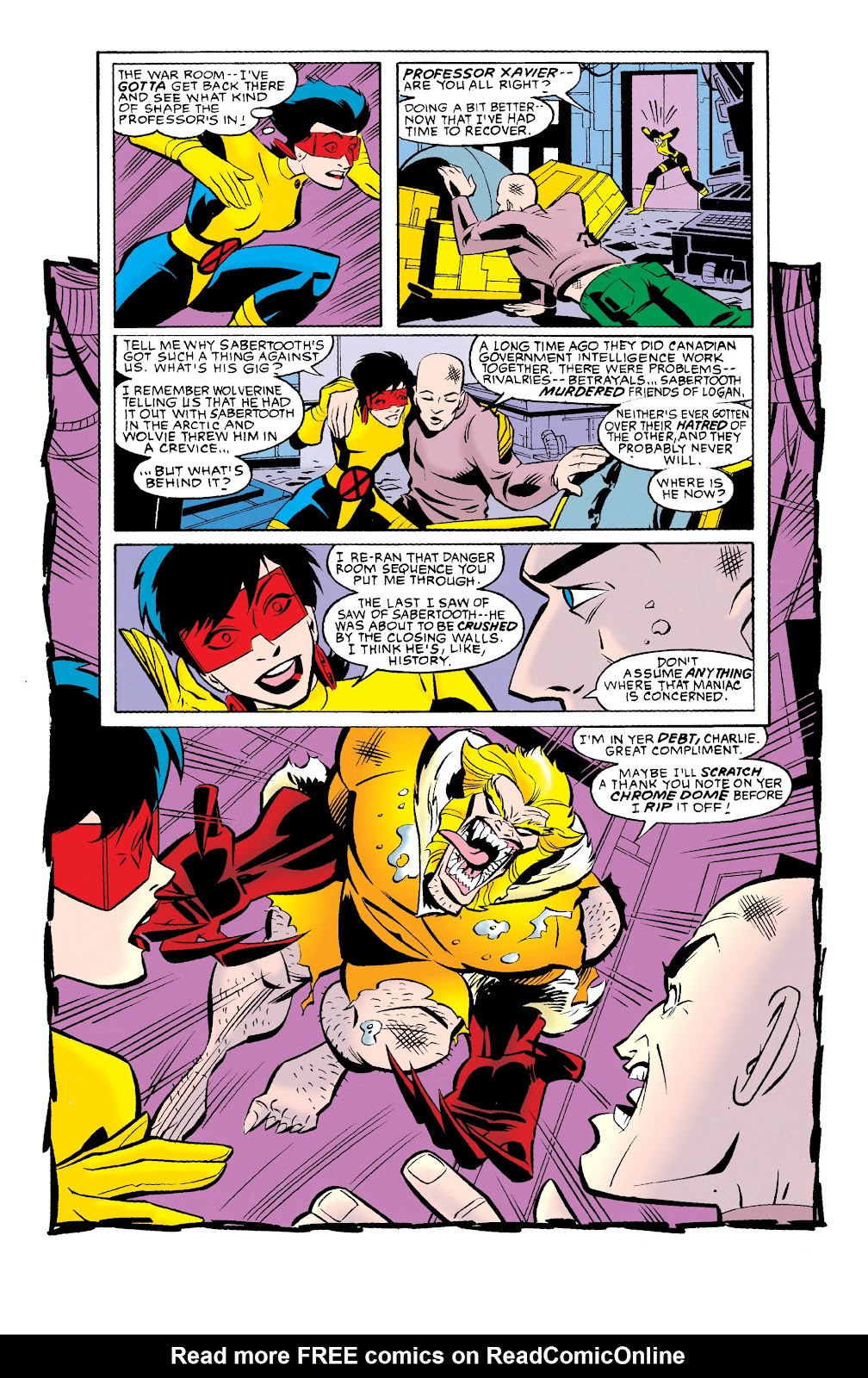 Read online Adventures of the X-Men: Clear and Present Dangers comic -  Issue # TPB - 21