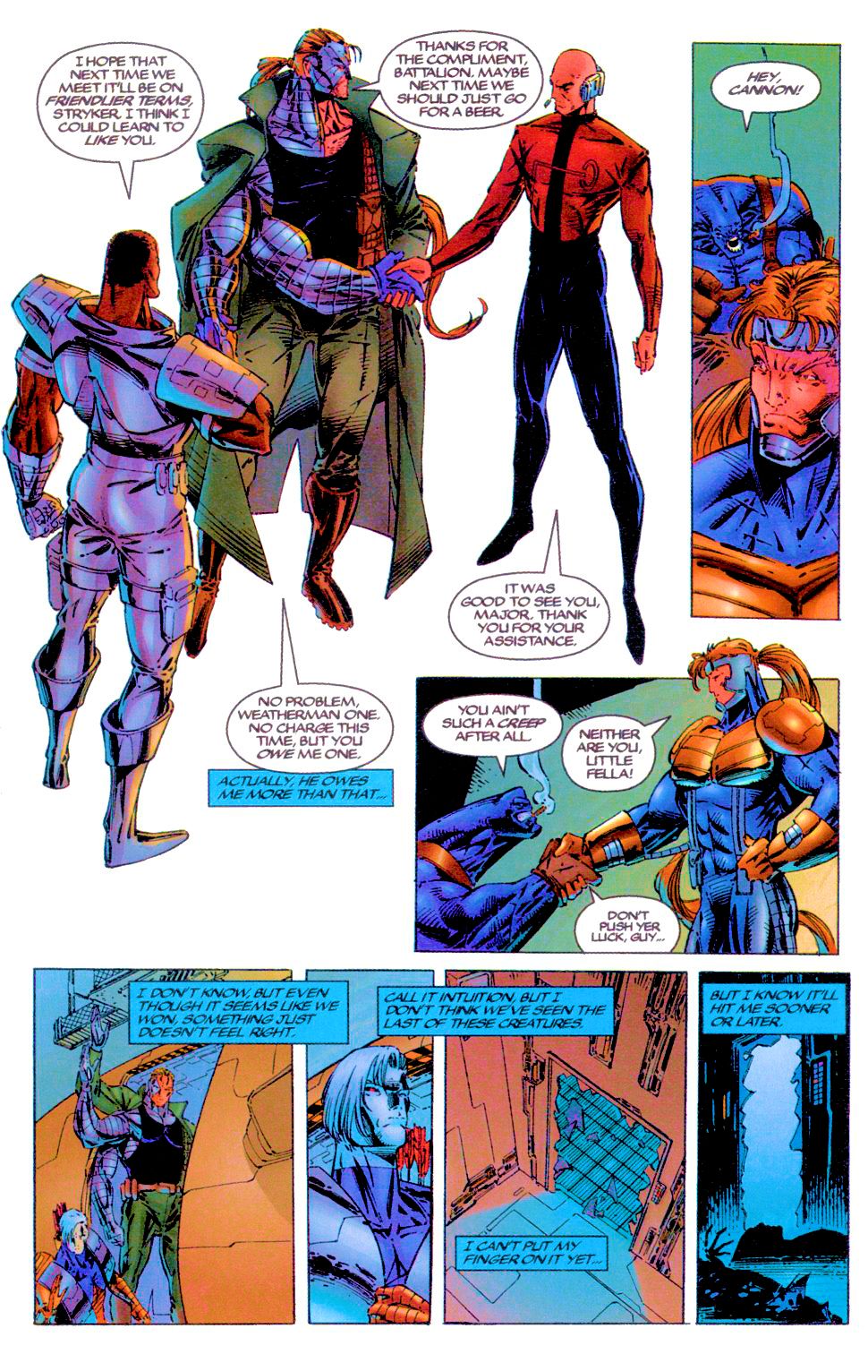 Read online Codename: Strykeforce comic -  Issue #7 - 22