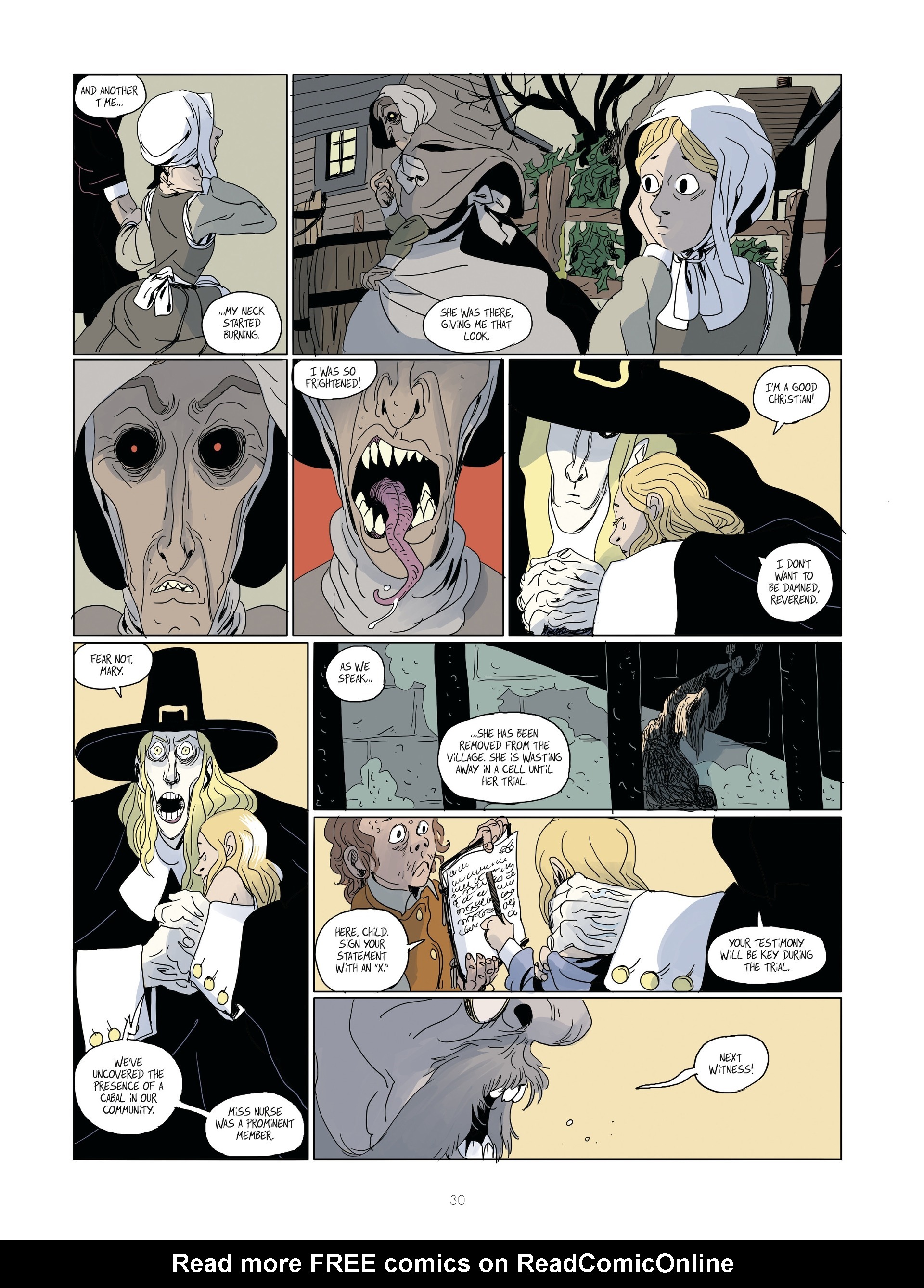 Read online The Daughters of Salem comic -  Issue # TPB 2 - 32