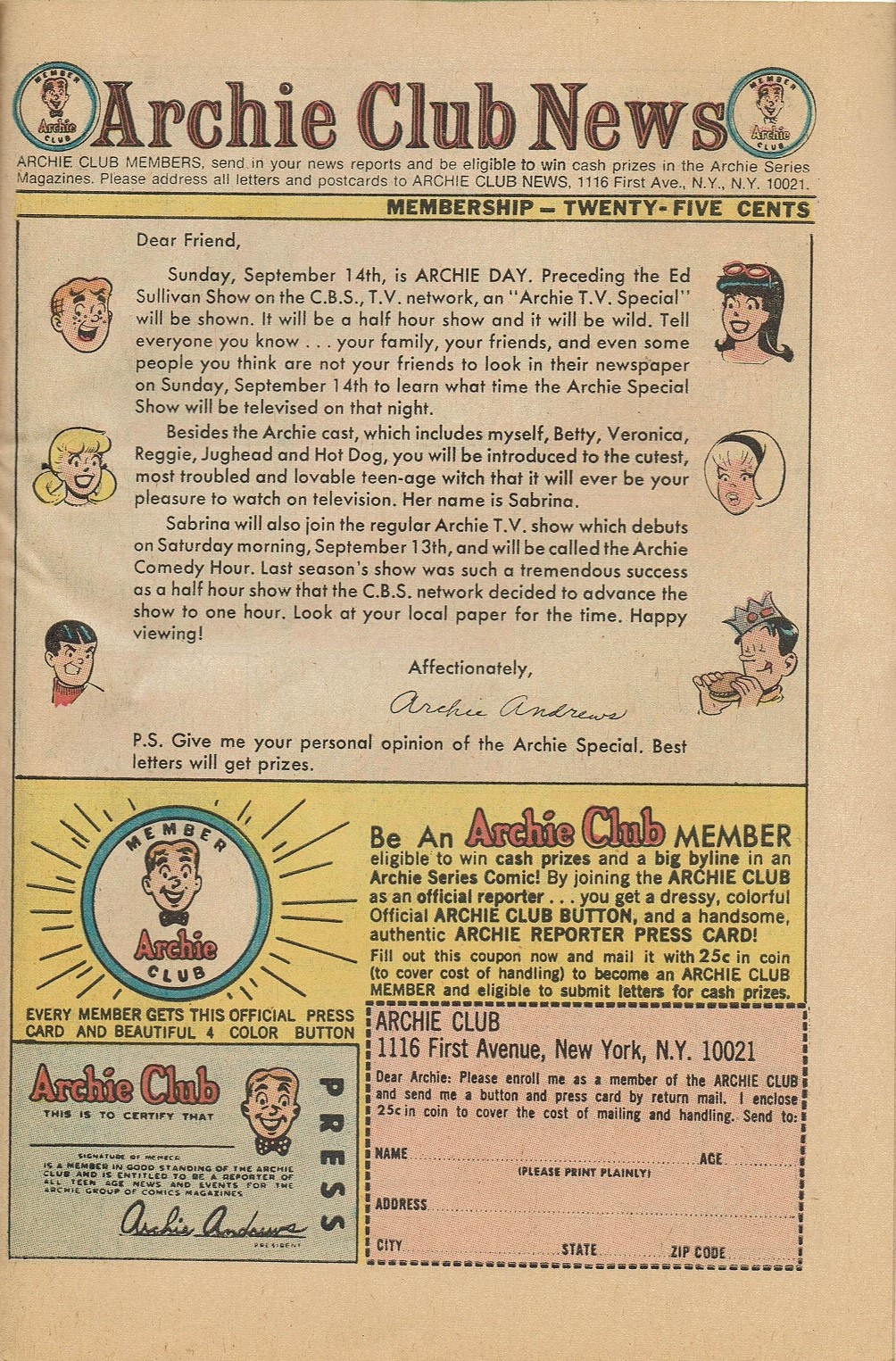 Read online Archie's Joke Book Magazine comic -  Issue #141 - 25