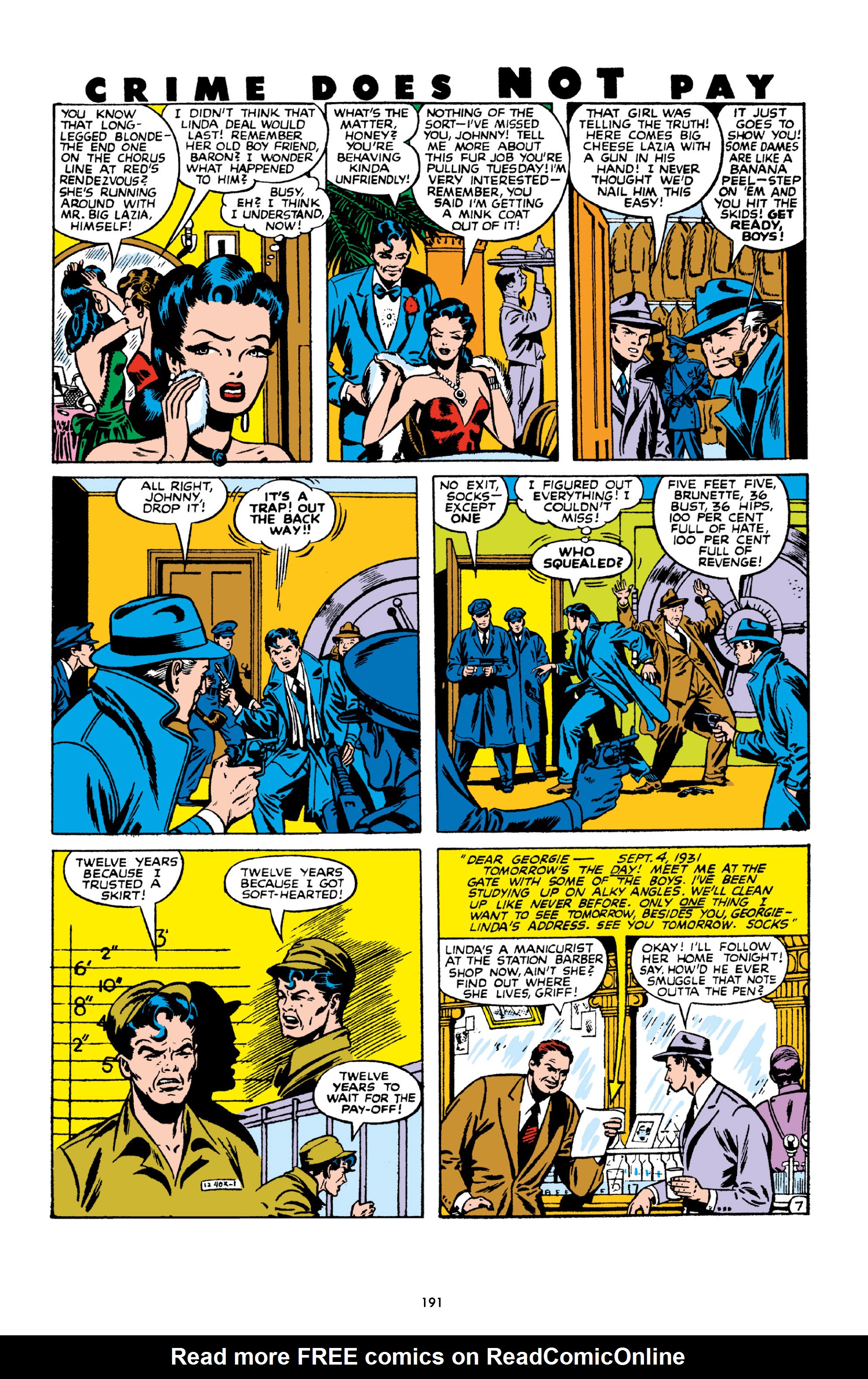 Read online Crime Does Not Pay Archives comic -  Issue # TPB 10 (Part 2) - 92