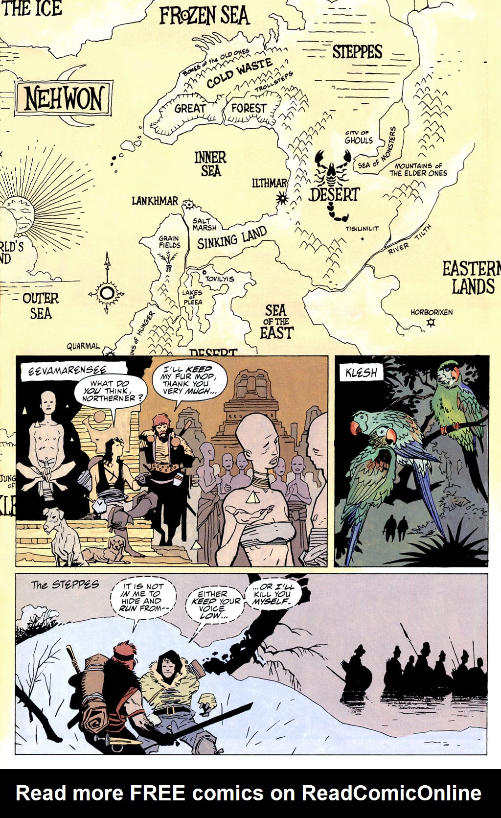 Read online Fafhrd and the Gray Mouser comic -  Issue #2 - 9