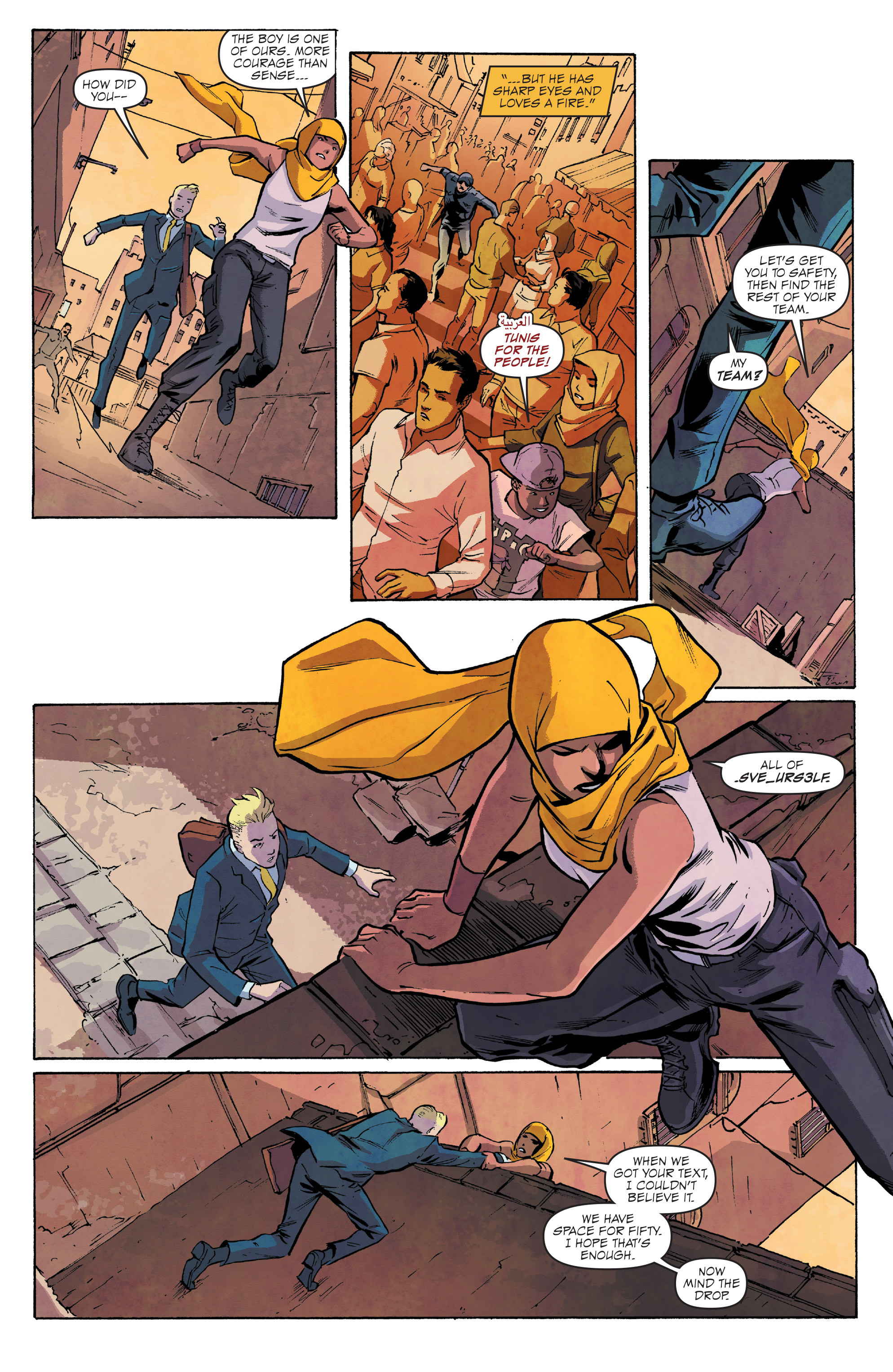 Read online Hacktivist comic -  Issue #3 - 6