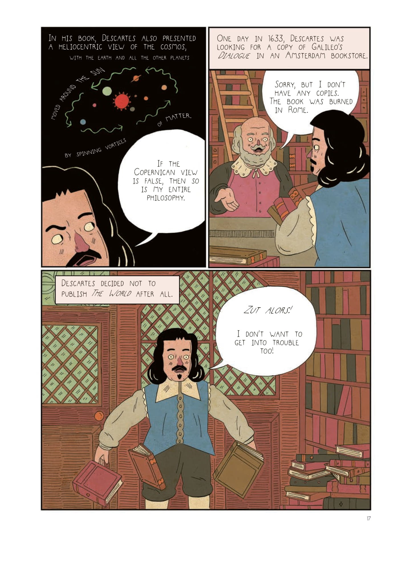 Read online Heretics!: The Wondrous (and Dangerous) Beginnings of Modern Philosophy comic -  Issue # TPB (Part 1) - 18