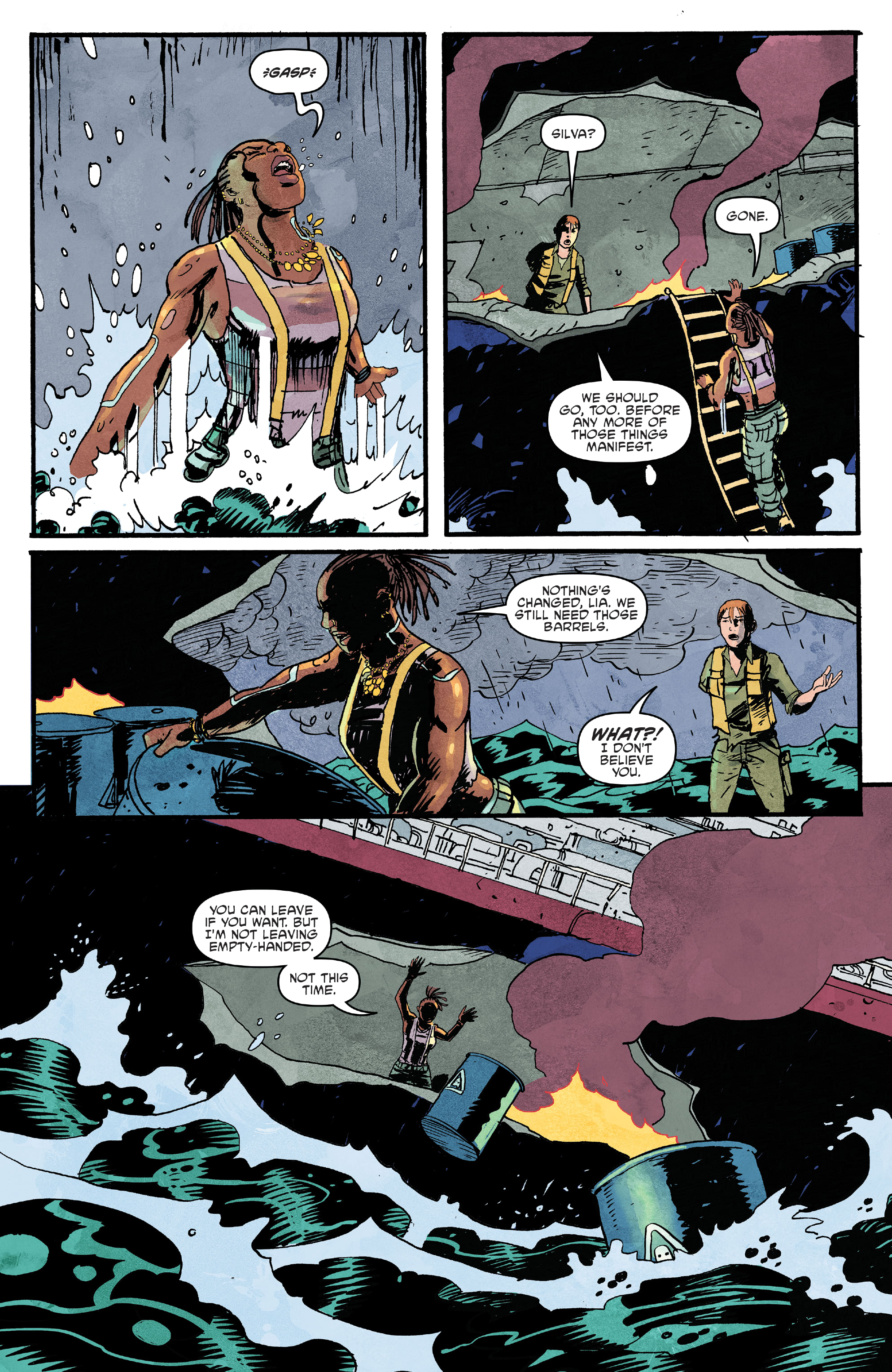 Read online Dead Seas comic -  Issue #3 - 11