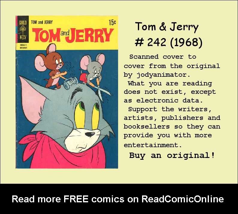 Read online Tom and Jerry comic -  Issue #242 - 37