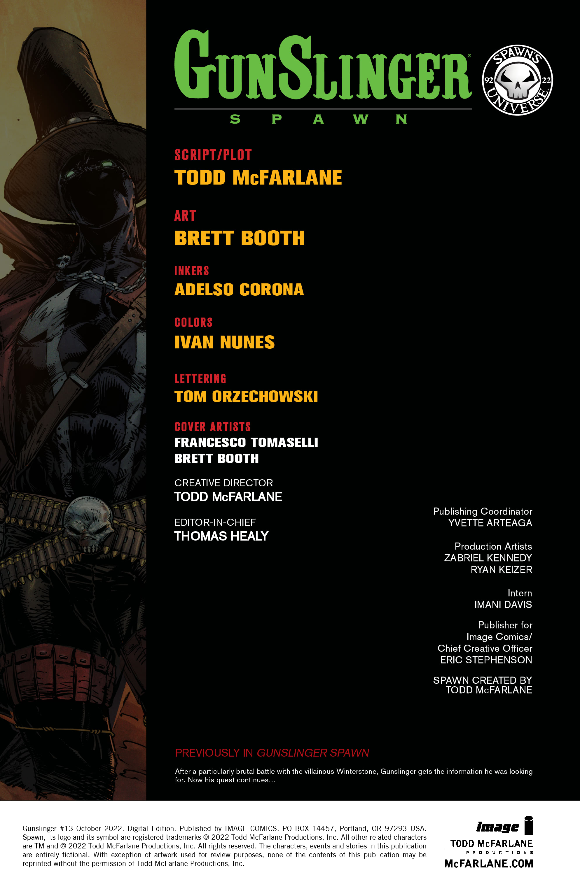 Read online Gunslinger Spawn comic -  Issue #13 - 3