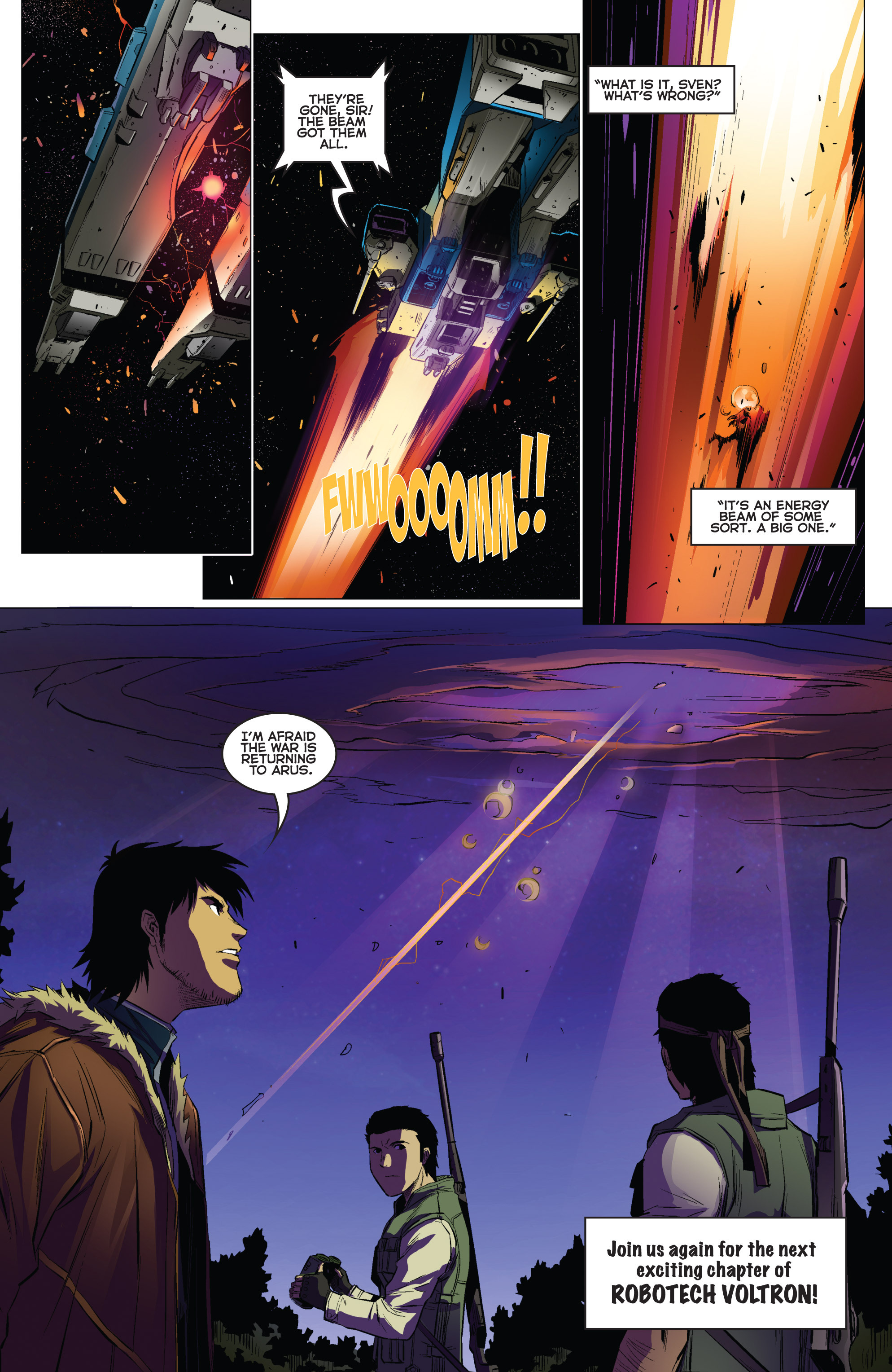 Read online Robotech/Voltron comic -  Issue #3 - 24