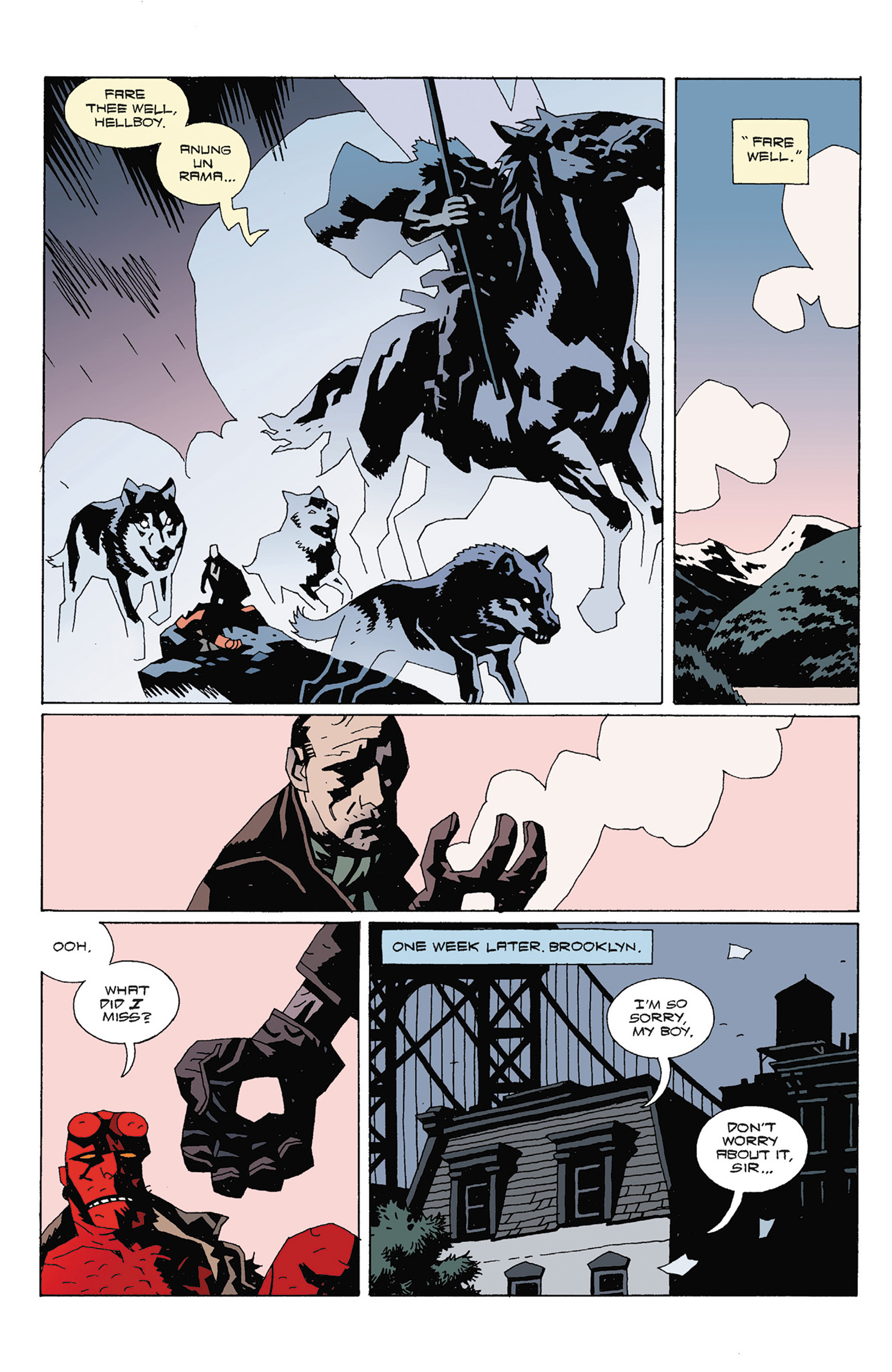 Read online Hellboy: The Right Hand of Doom comic -  Issue # TPB - 30