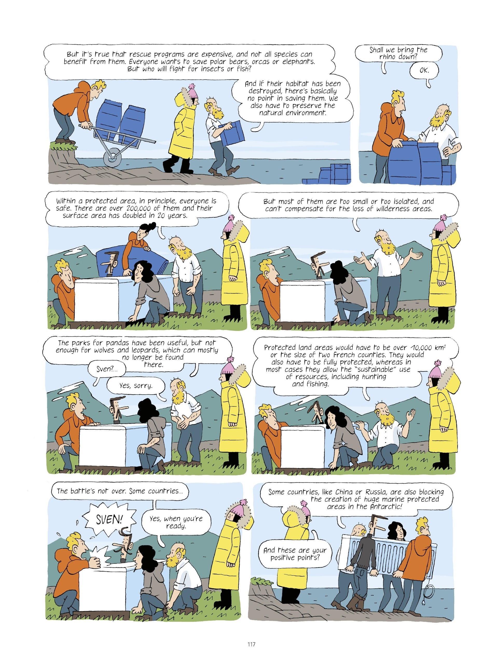 Read online Extinctions: Twilight of the Species comic -  Issue # TPB - 116