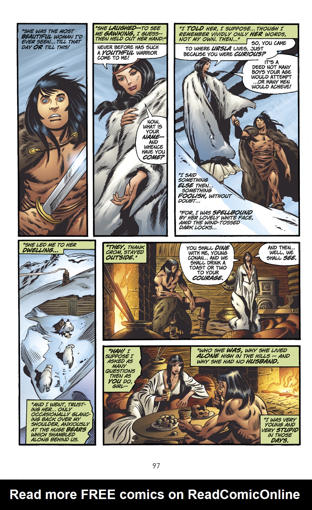 Read online The Chronicles of Conan comic -  Issue # TPB 7 (Part 1) - 91