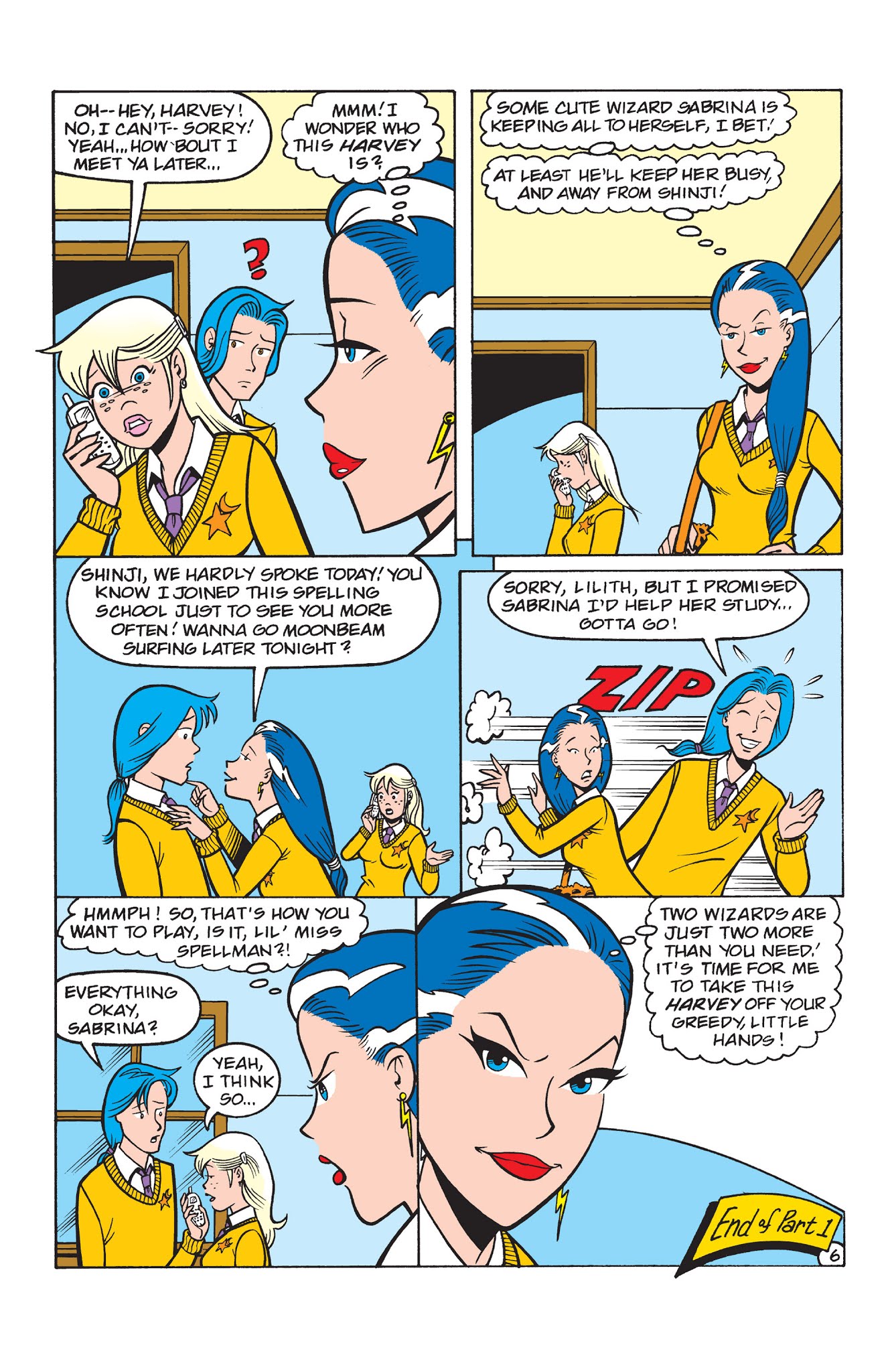 Read online Sabrina the Teenage Witch (2000) comic -  Issue #55 - 7