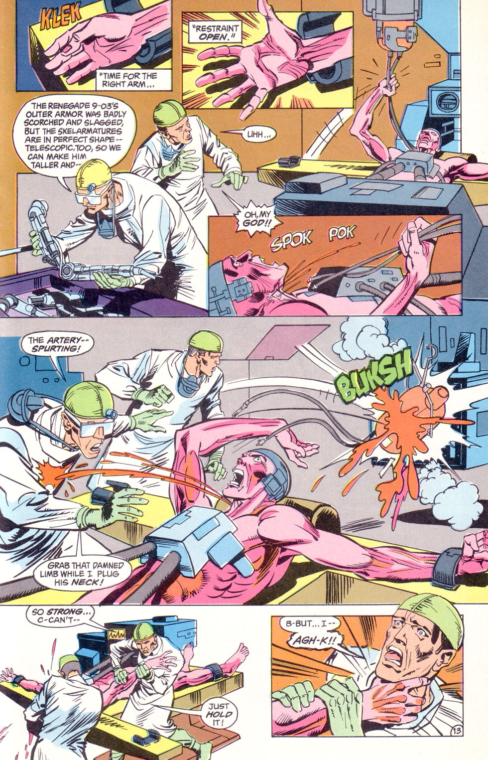 Read online Electric Warrior comic -  Issue #9 - 15