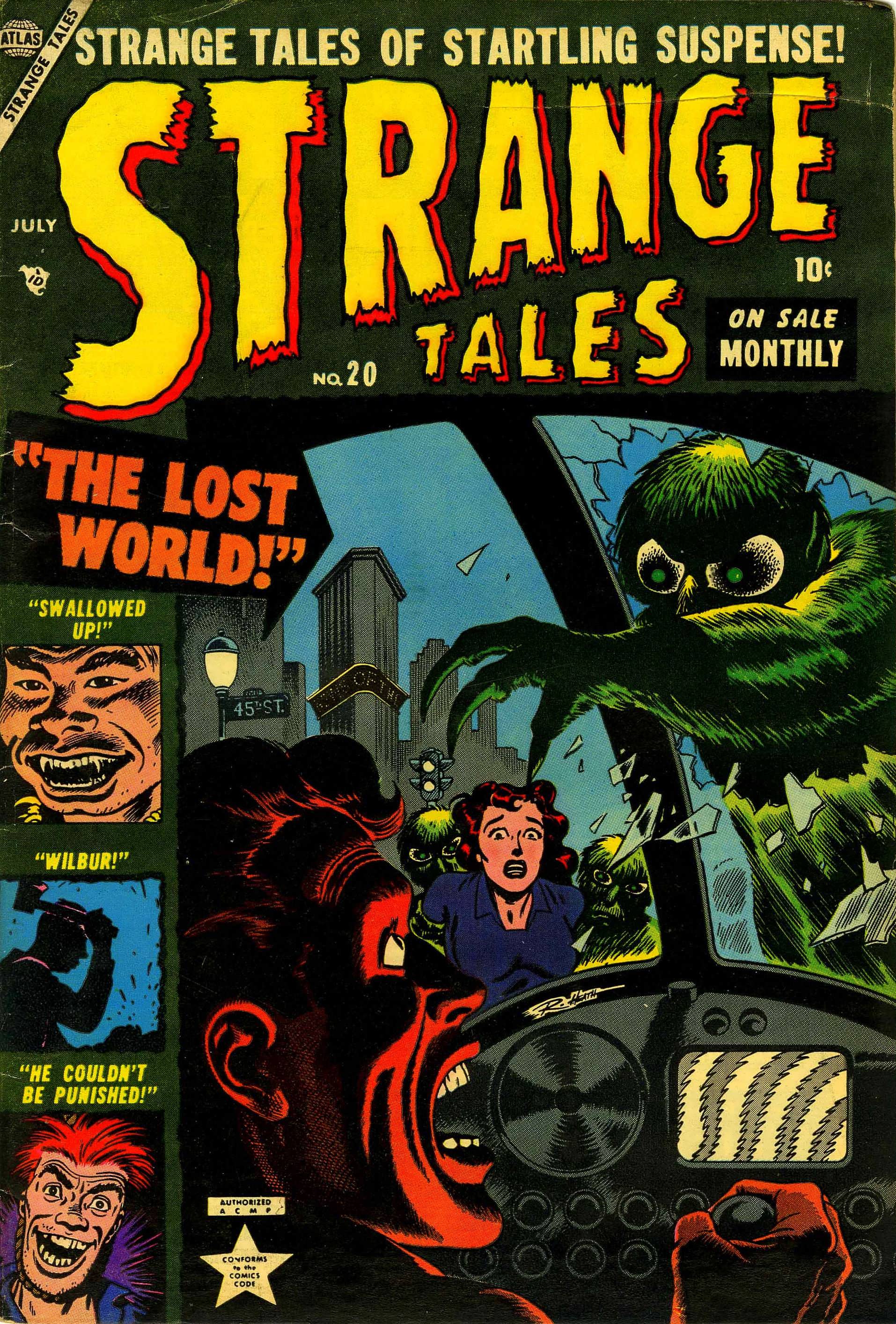 Read online Strange Tales (1951) comic -  Issue #20 - 1