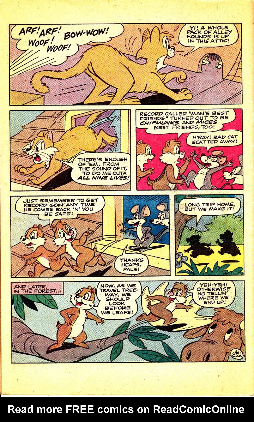 Read online Walt Disney Chip 'n' Dale comic -  Issue #76 - 34