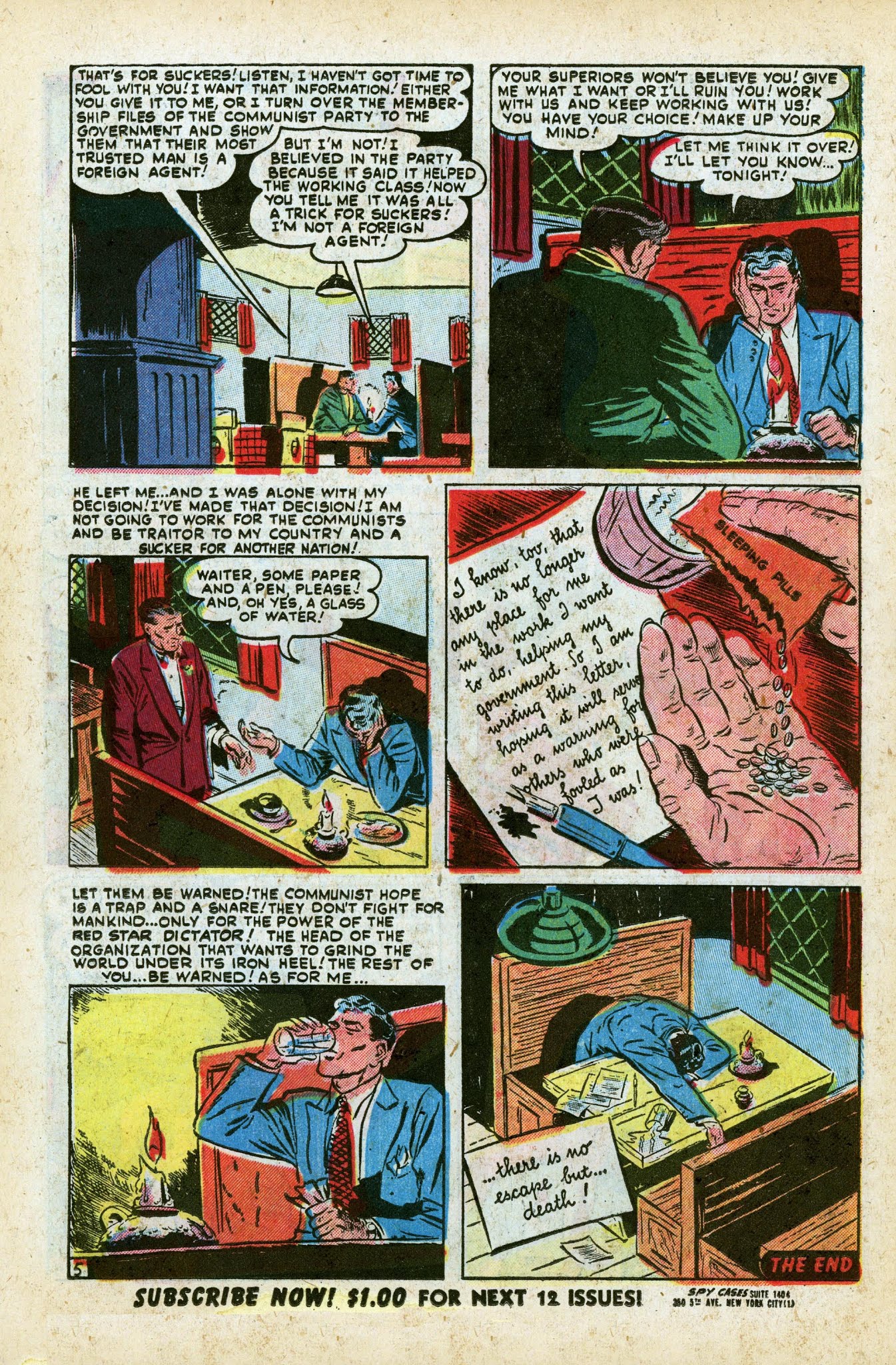 Read online Spy Cases comic -  Issue #5 - 26