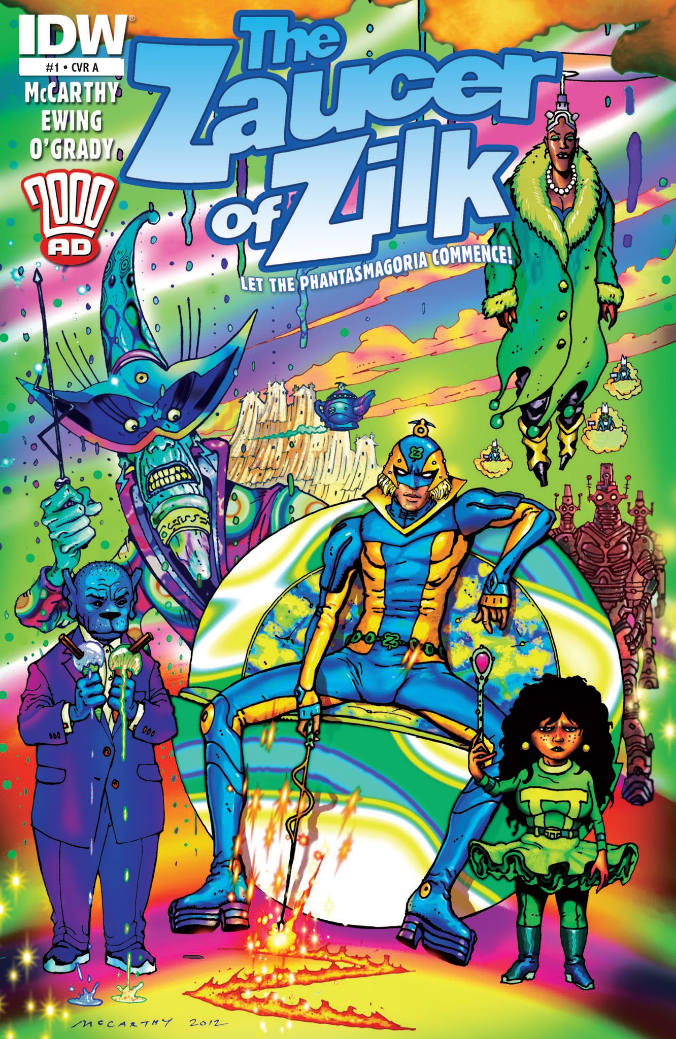 Read online The Zaucer of Zilk comic -  Issue #1 - 1