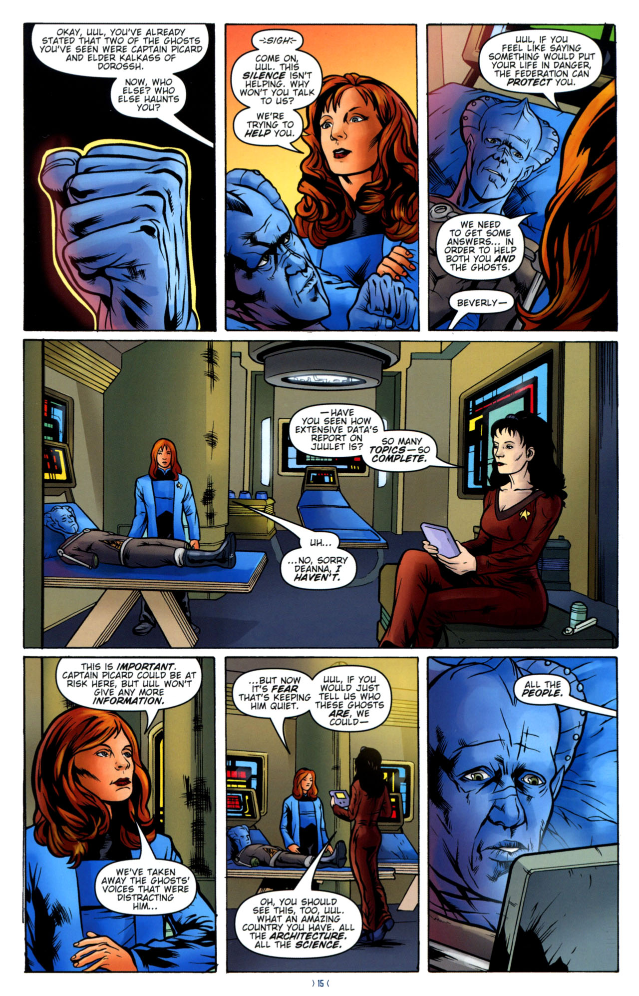 Read online Star Trek: The Next Generation: Ghosts comic -  Issue #3 - 17