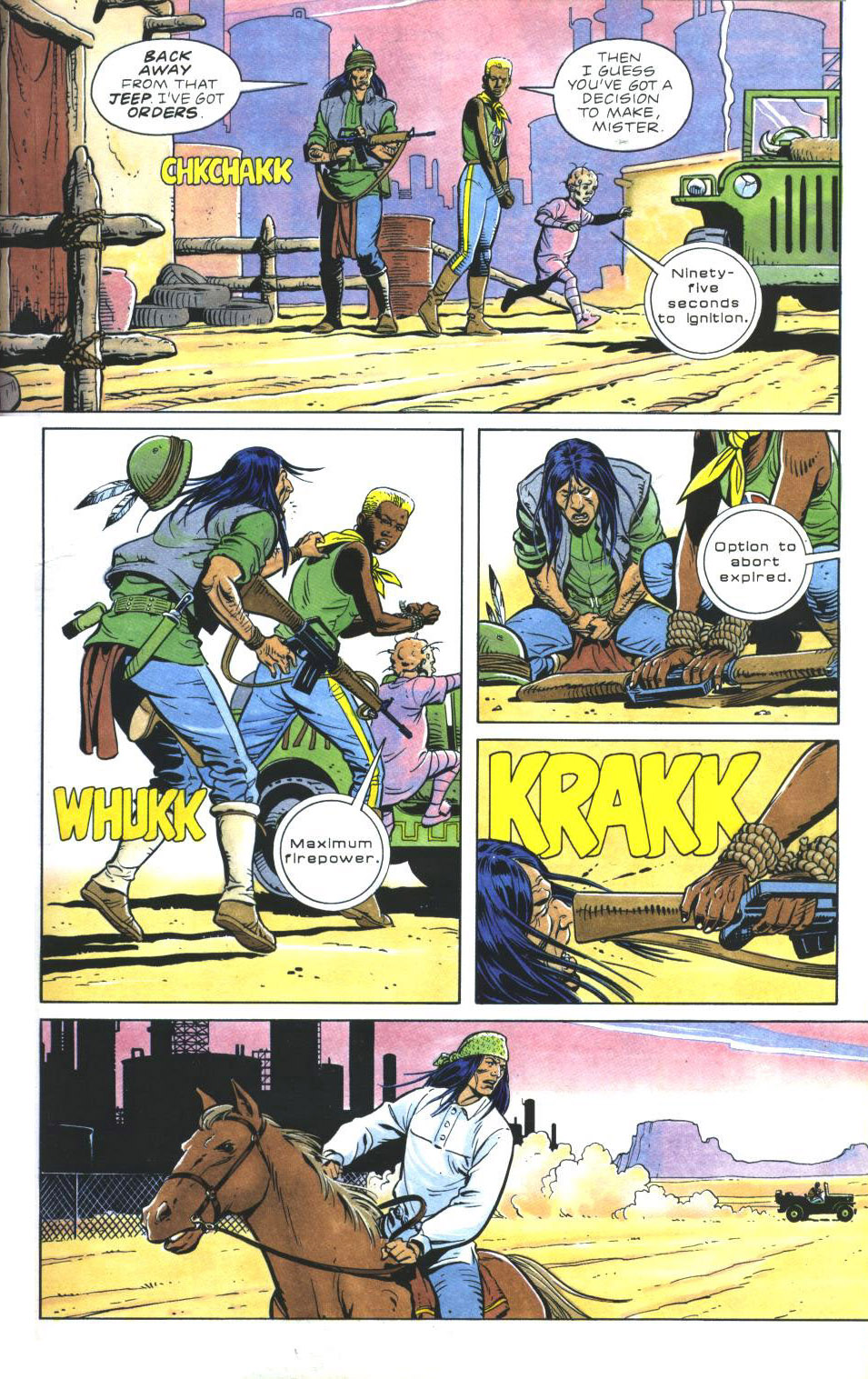 Read online Martha Washington Saves the World comic -  Issue #1 - 115