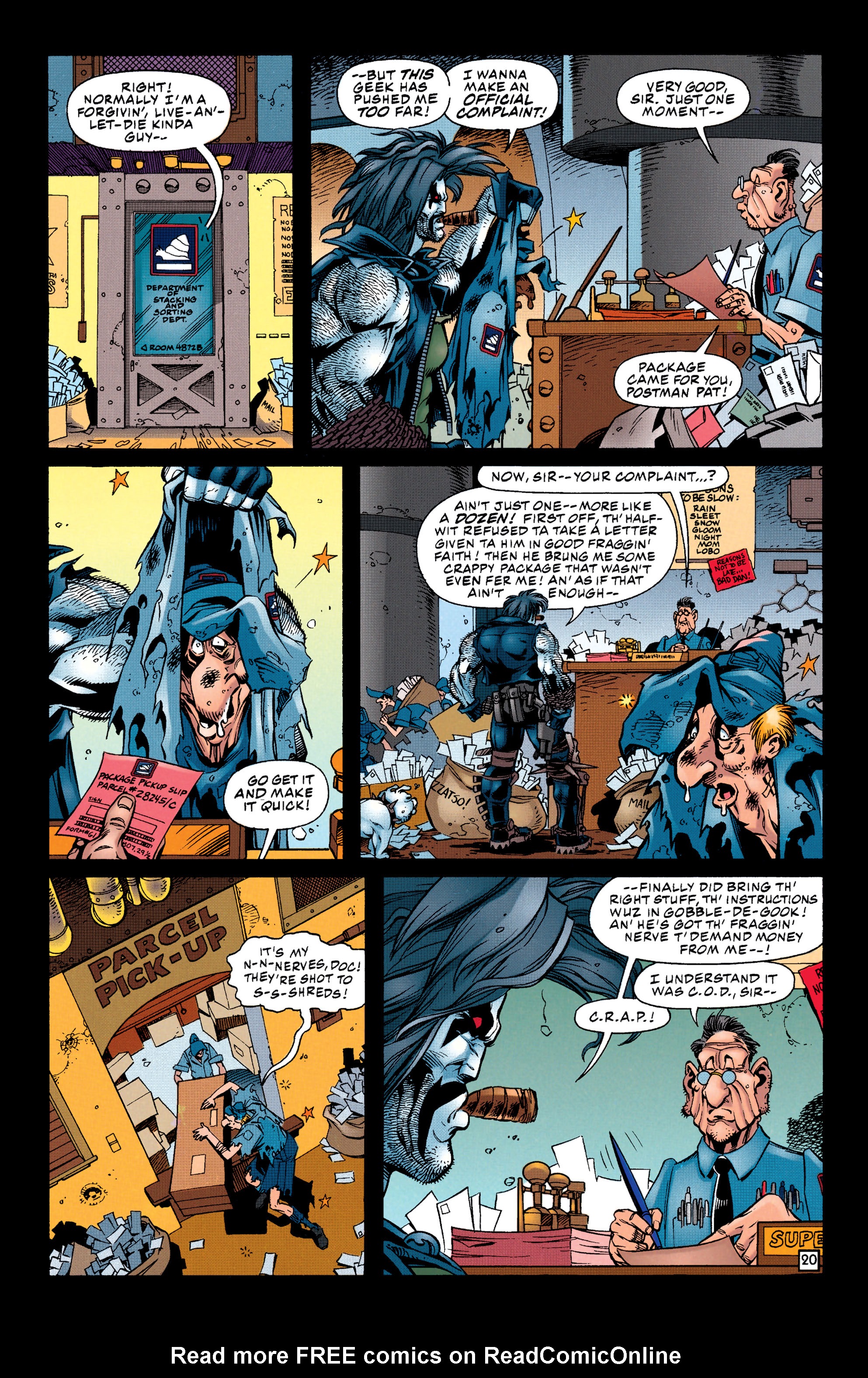 Read online Lobo (1993) comic -  Issue #12 - 21