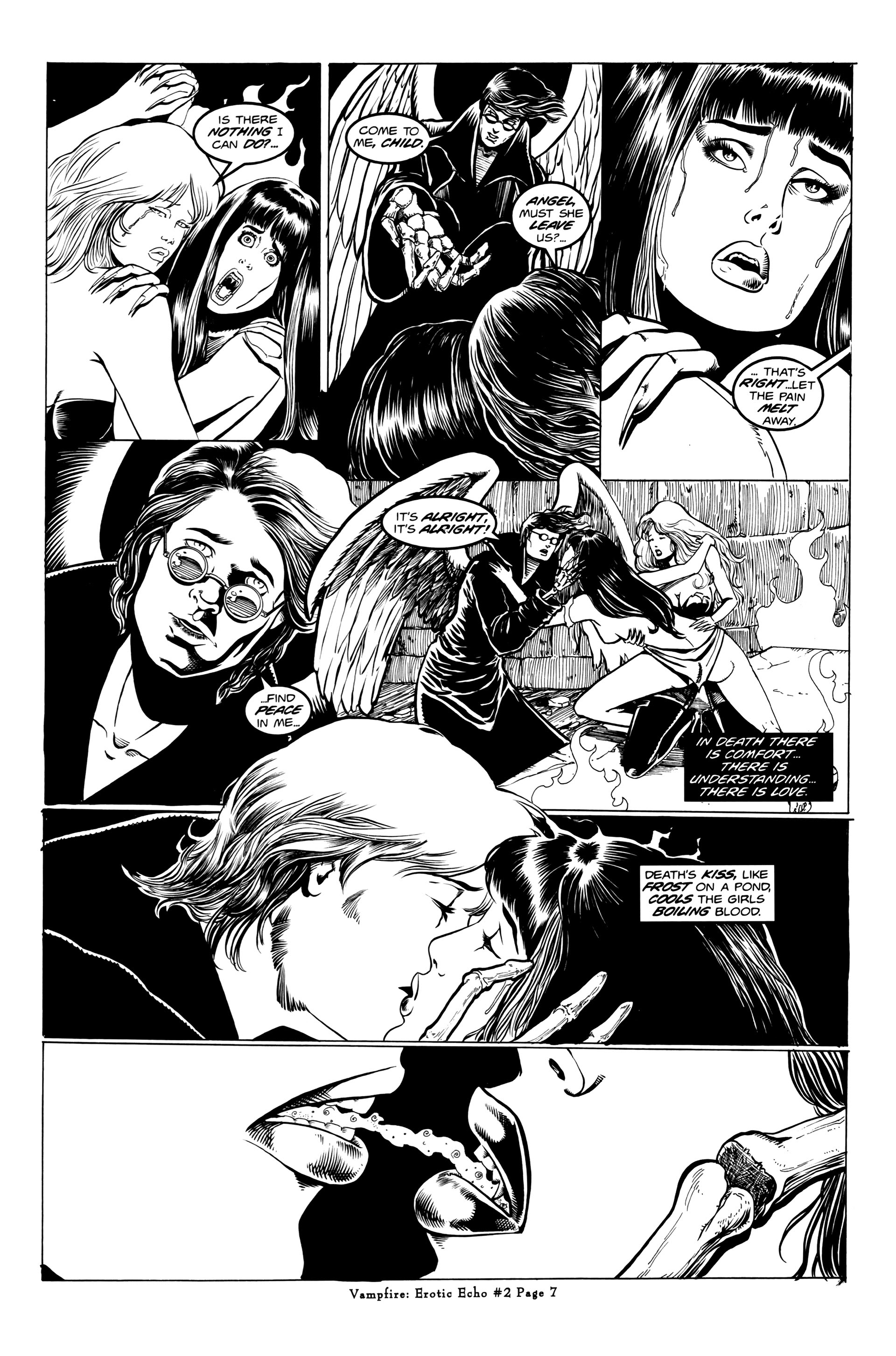 Read online Vampfire: Erotic Echo comic -  Issue #2 - 10