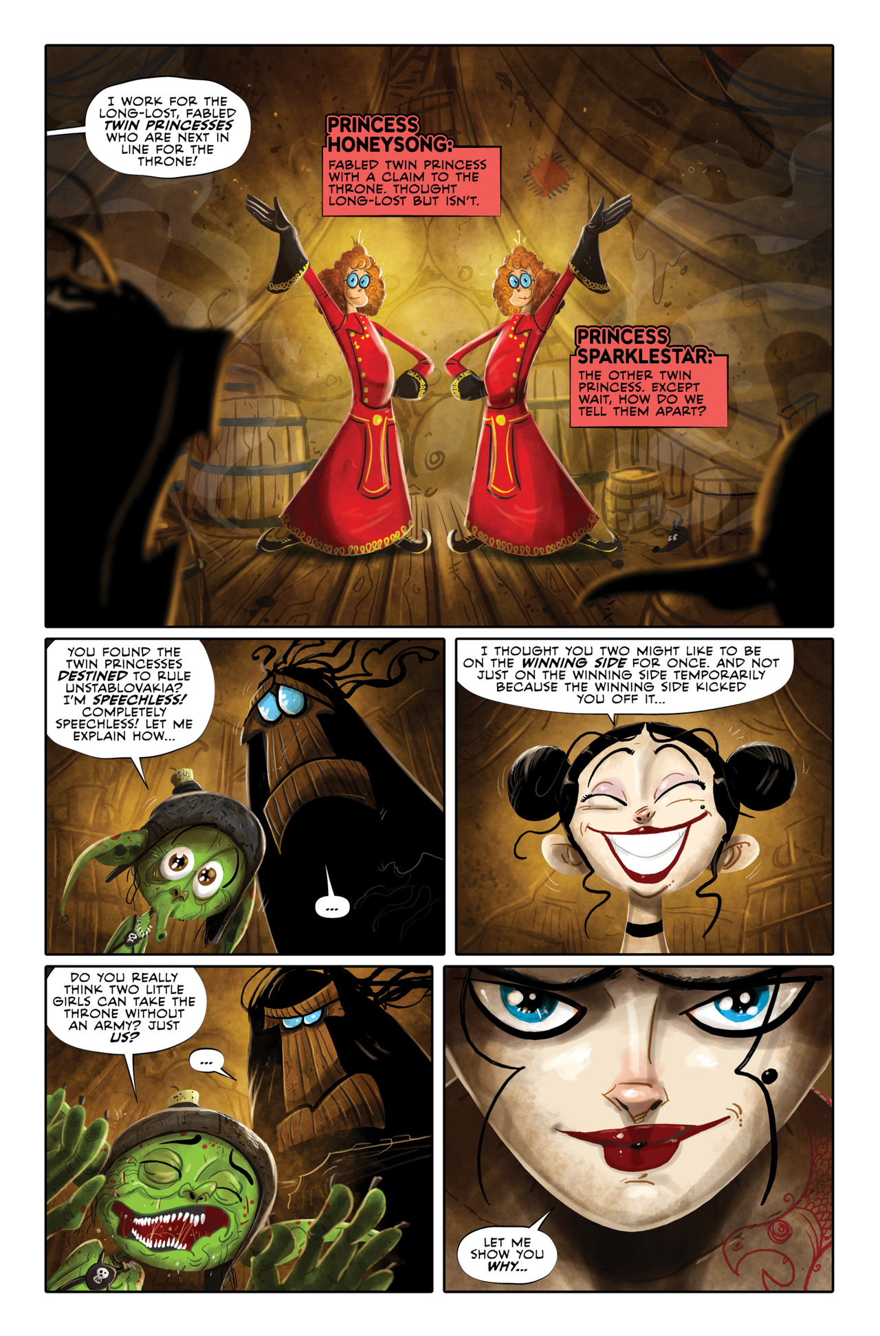 Read online Claim comic -  Issue #4 - 19