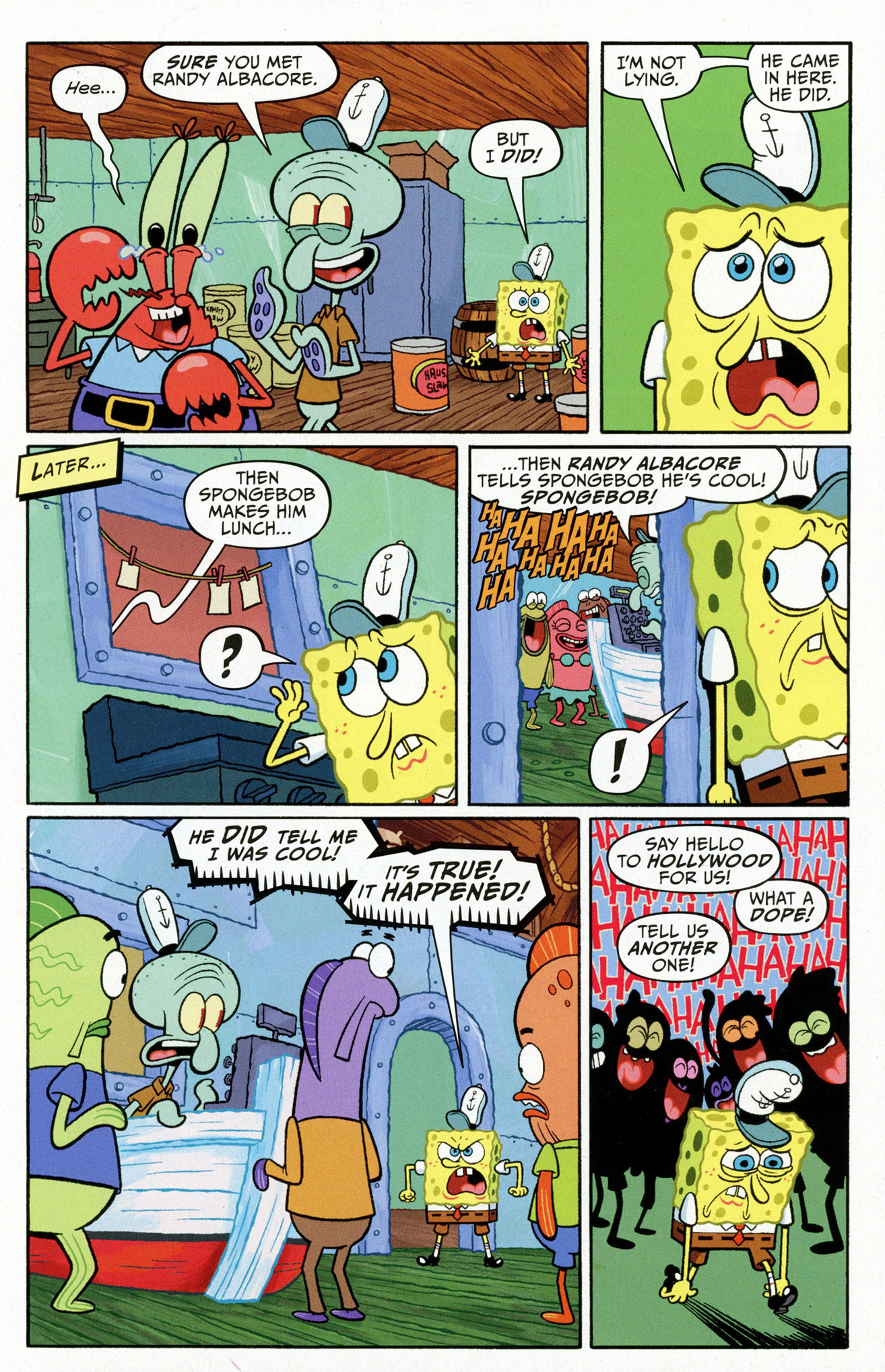 Read online SpongeBob Comics comic -  Issue #60 - 7