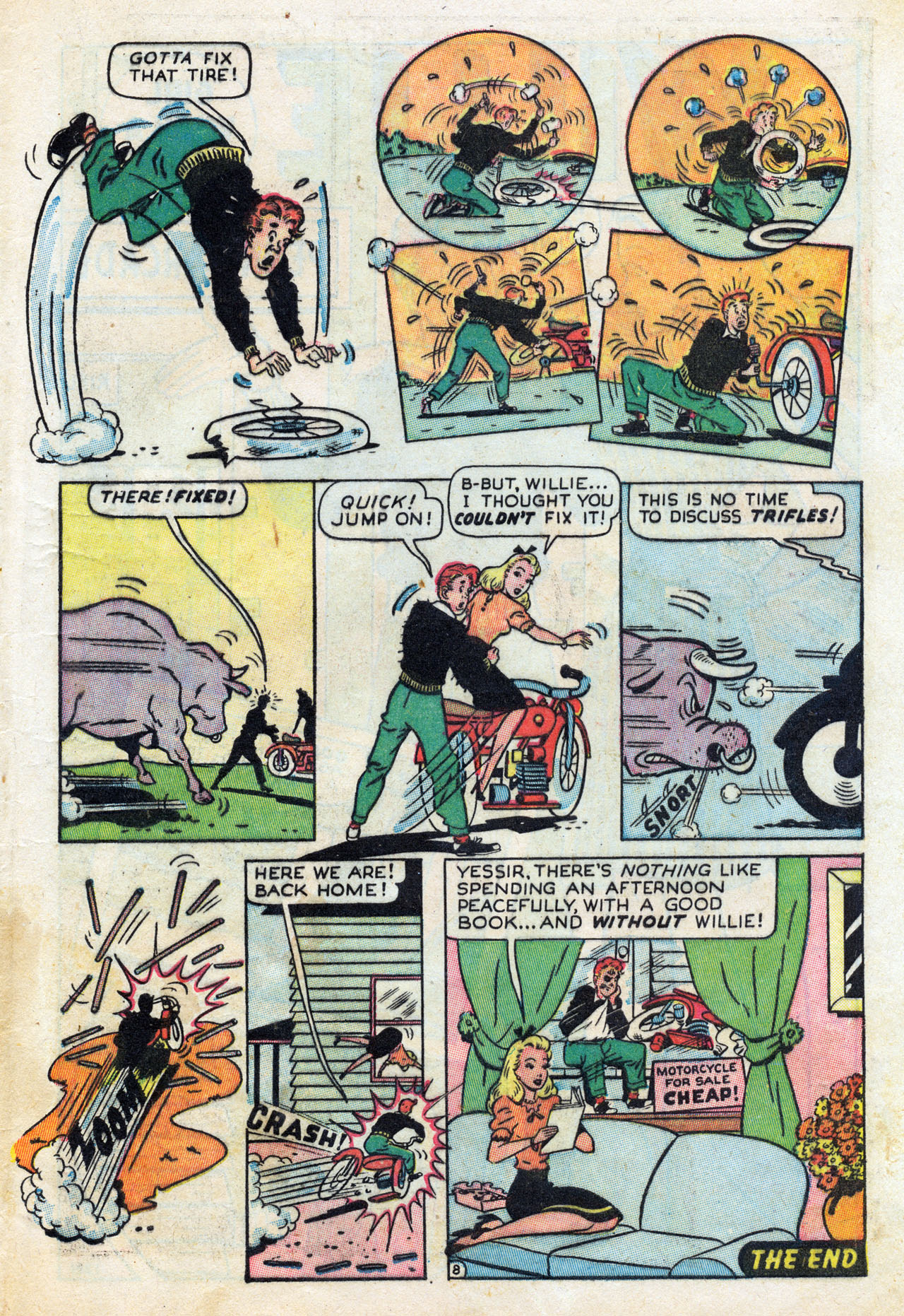 Read online Willie Comics (1946) comic -  Issue #8 - 10