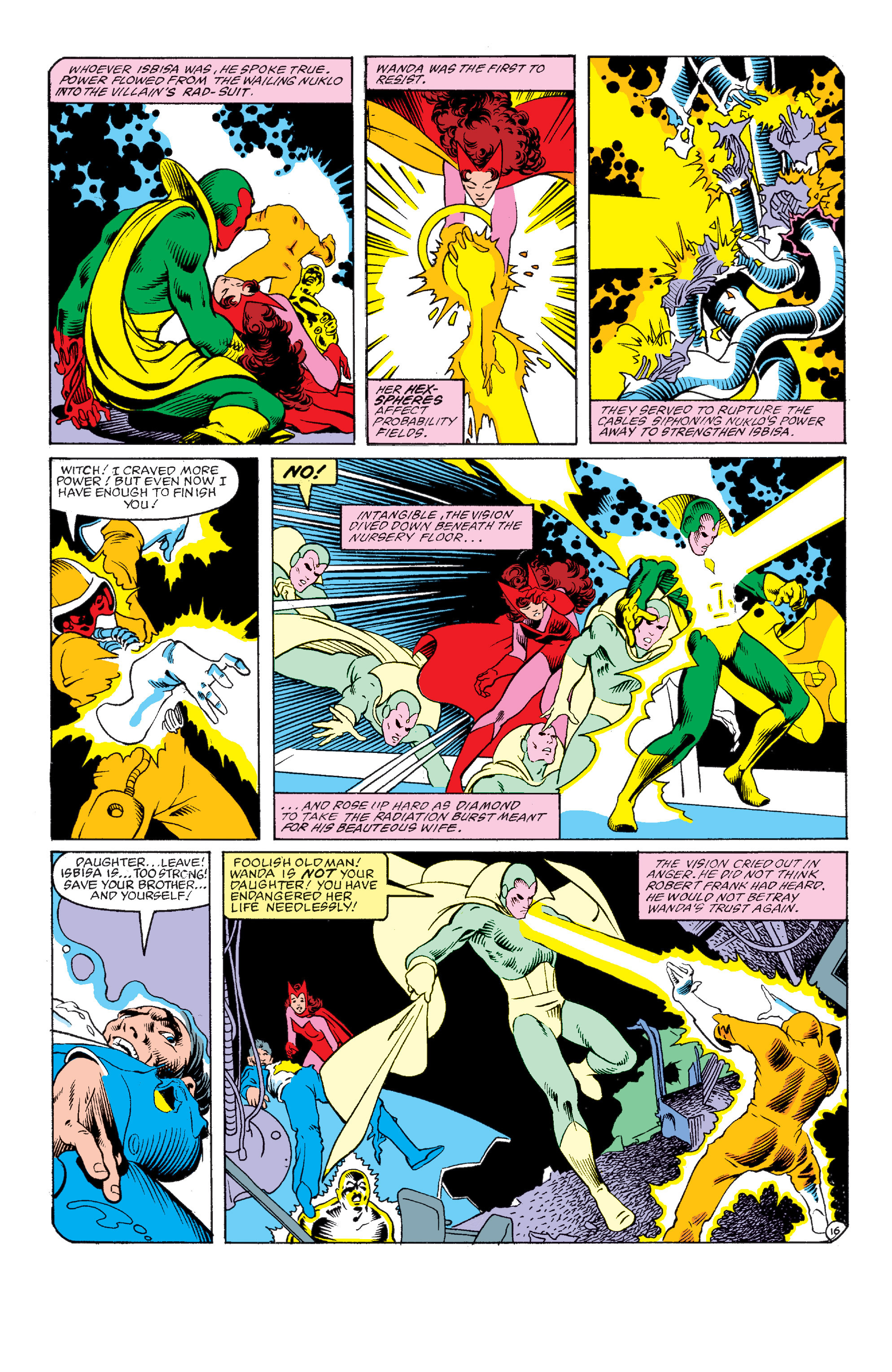 Read online The Vision and the Scarlet Witch (1982) comic -  Issue #2 - 17