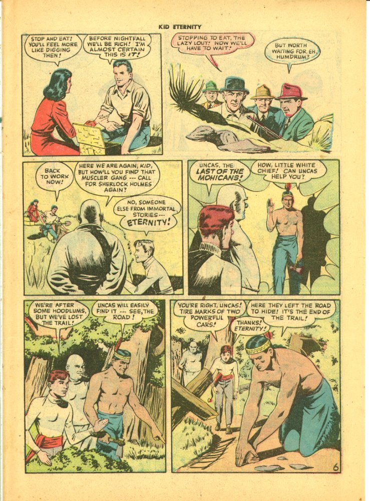 Read online Kid Eternity (1946) comic -  Issue #4 - 41