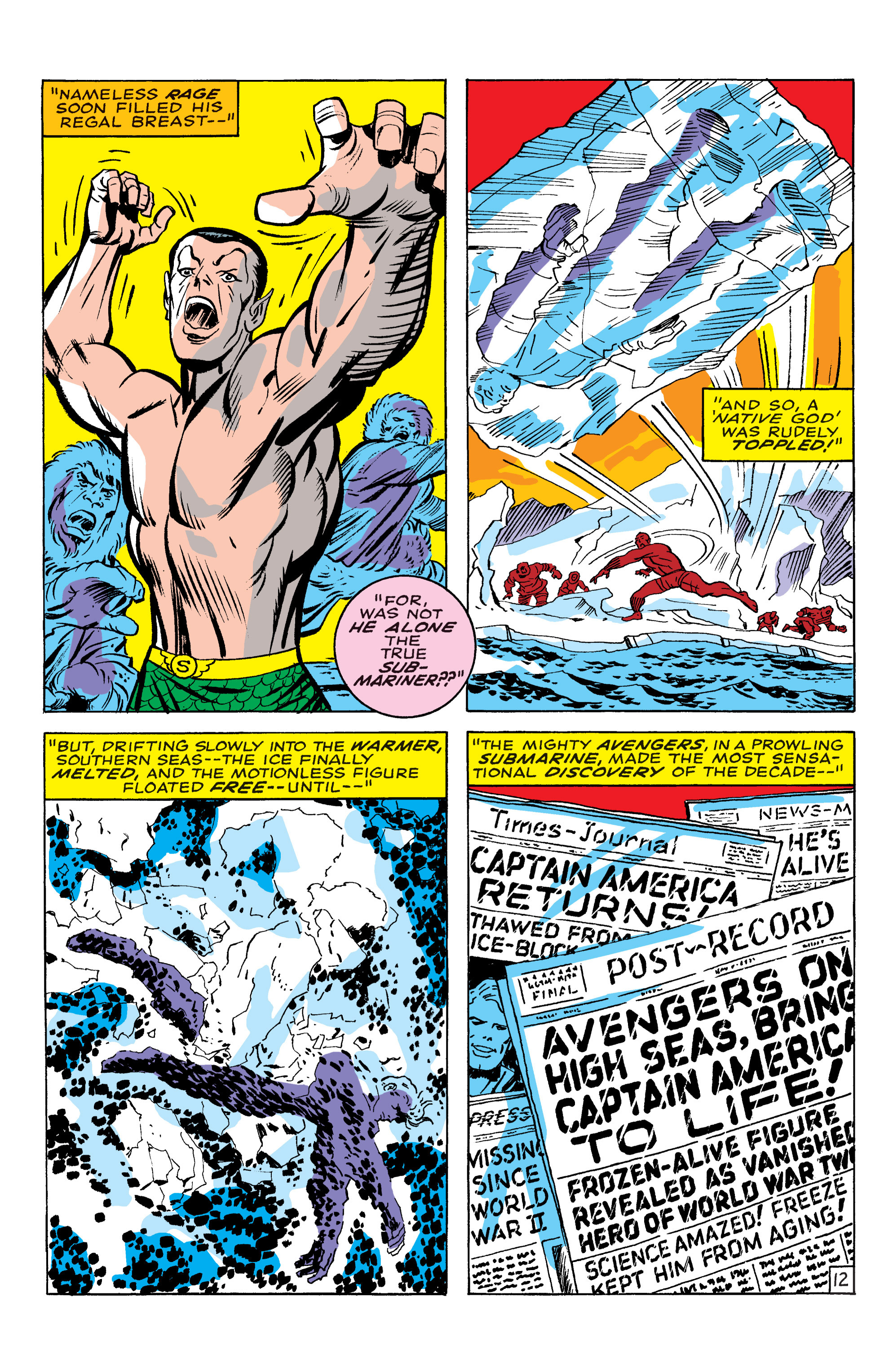 Read online Marvel Masterworks: Captain America comic -  Issue # TPB 3 (Part 3) - 46