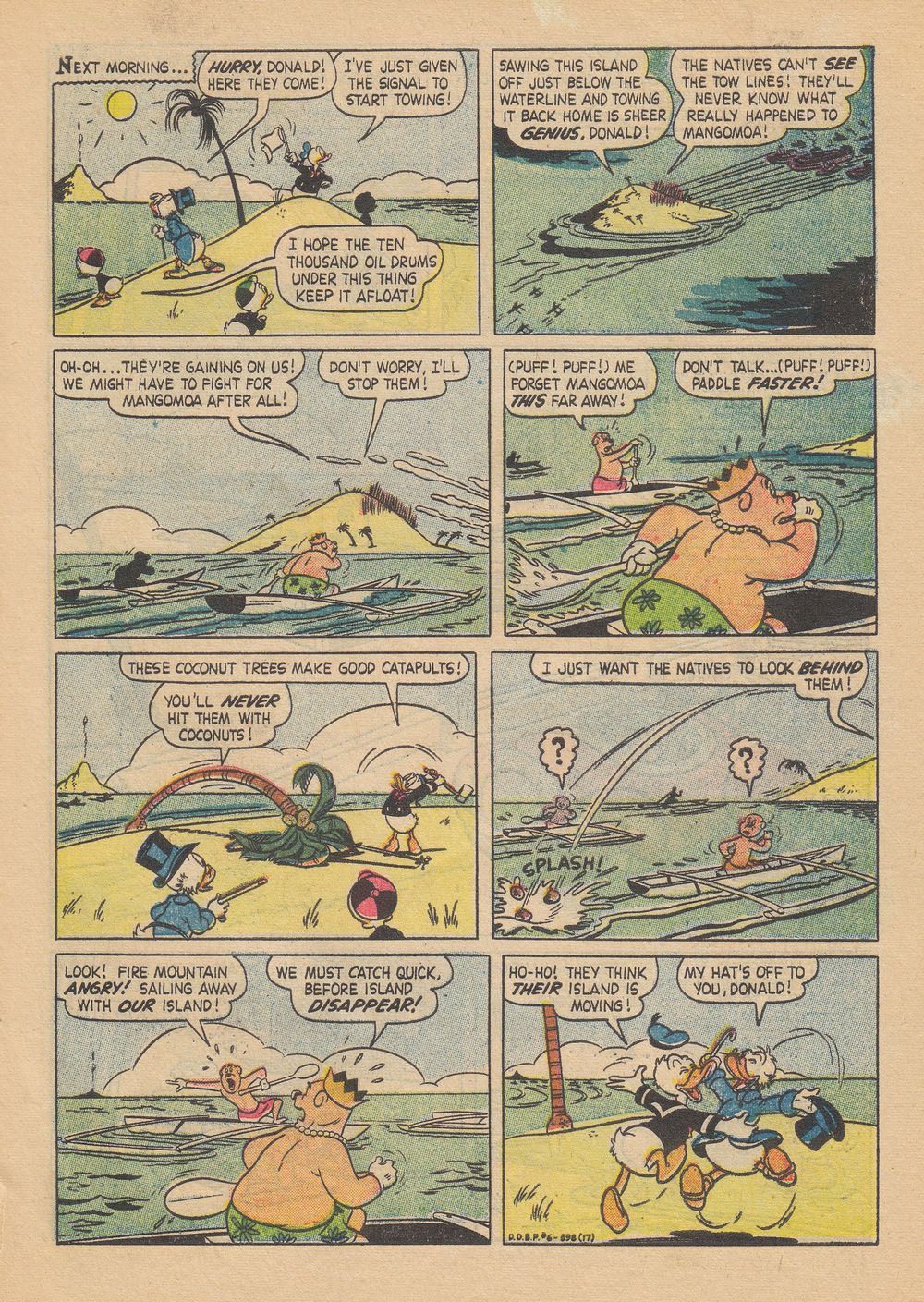 Read online Donald Duck Beach Party comic -  Issue #6 - 19