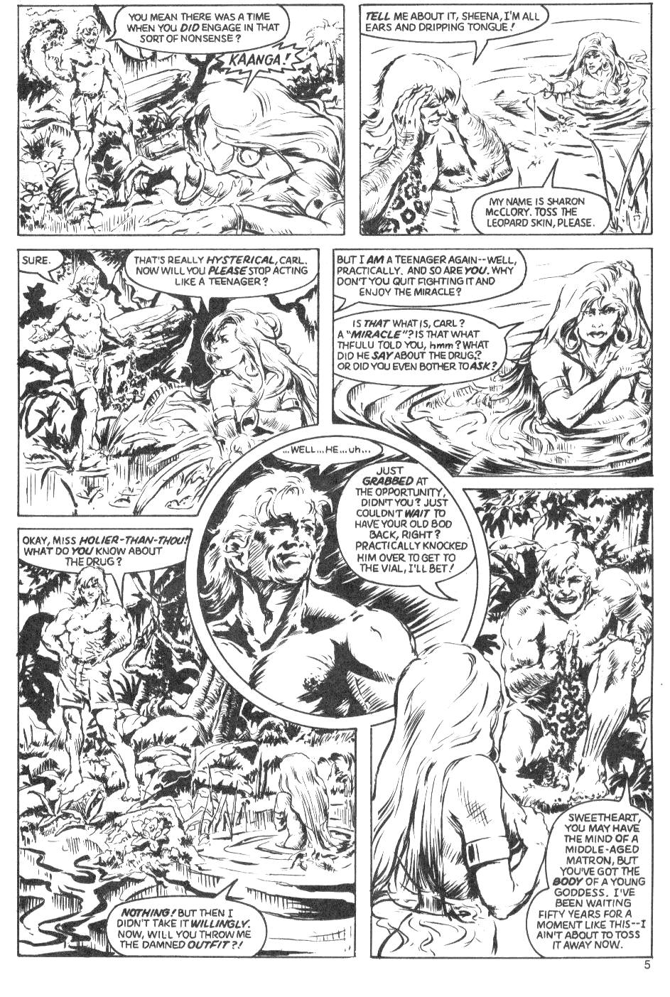 Read online Jungle Comics (1988) comic -  Issue #2 - 7